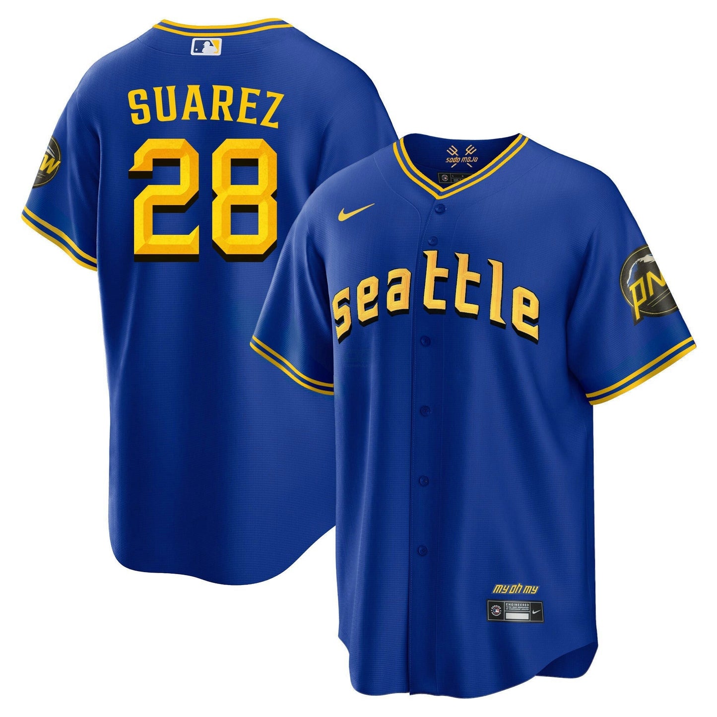 Camisa MLB Seattle Mariners CC Fan Made Edition Jersey