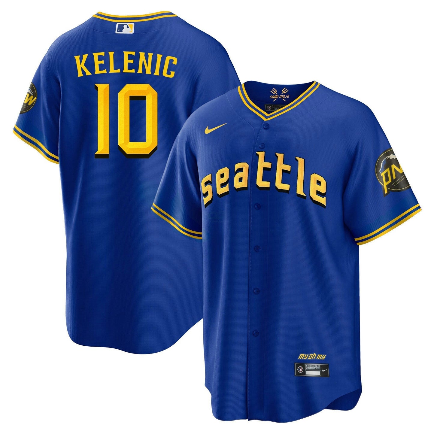 Camisa MLB Seattle Mariners CC Fan Made Edition Jersey