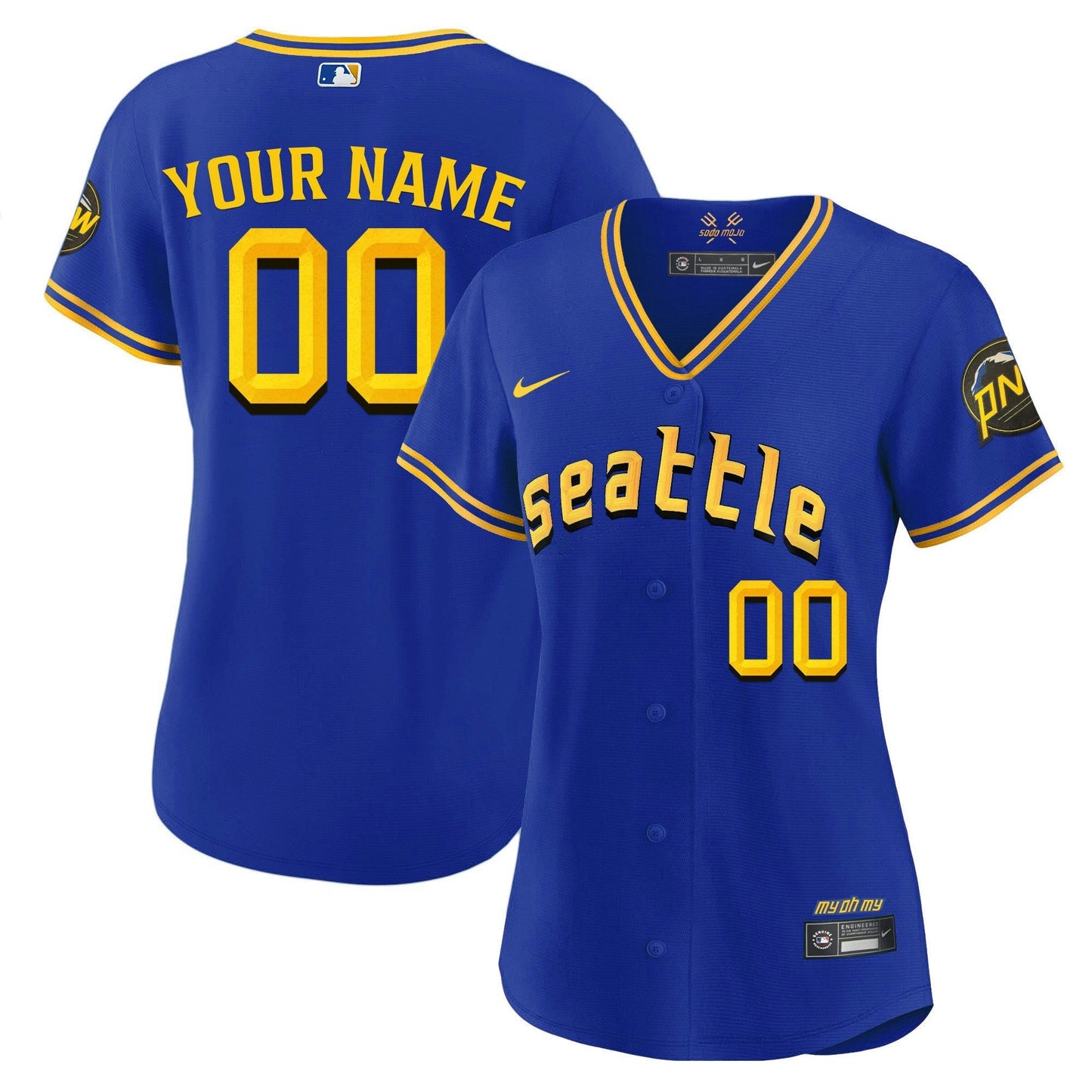 Camisa MLB Seattle Mariners CC Fan Made Jersey