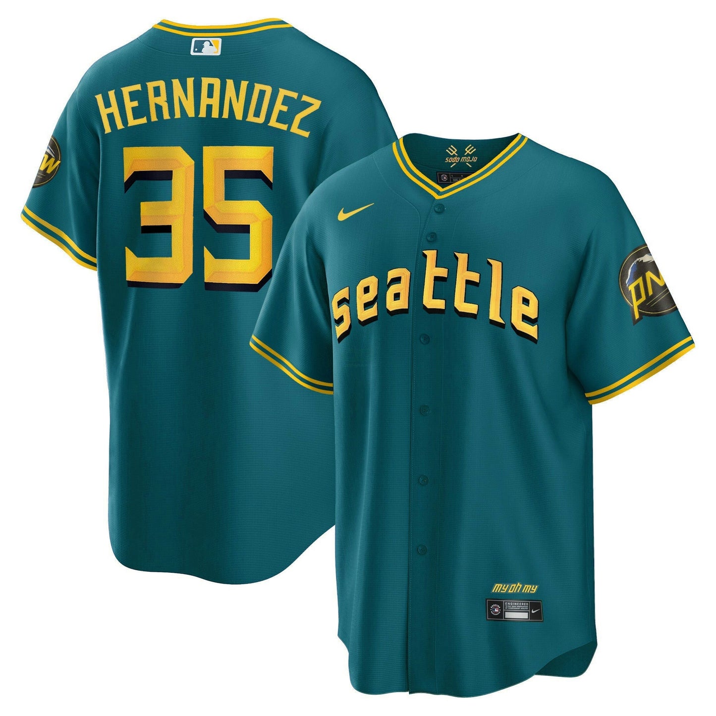 Camisa MLB Seattle Mariners CC Jersey