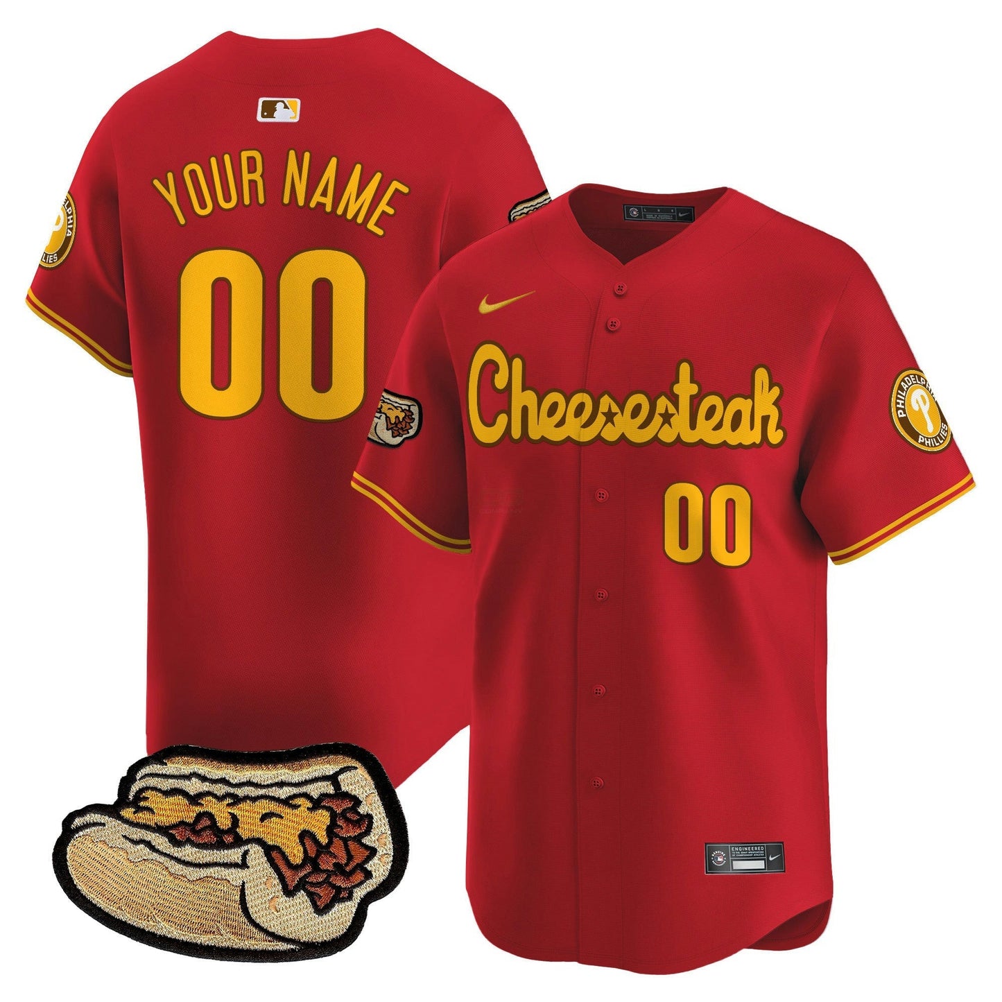 Camisa MLB Cheesesteak Vapor Premier Limited Jersey