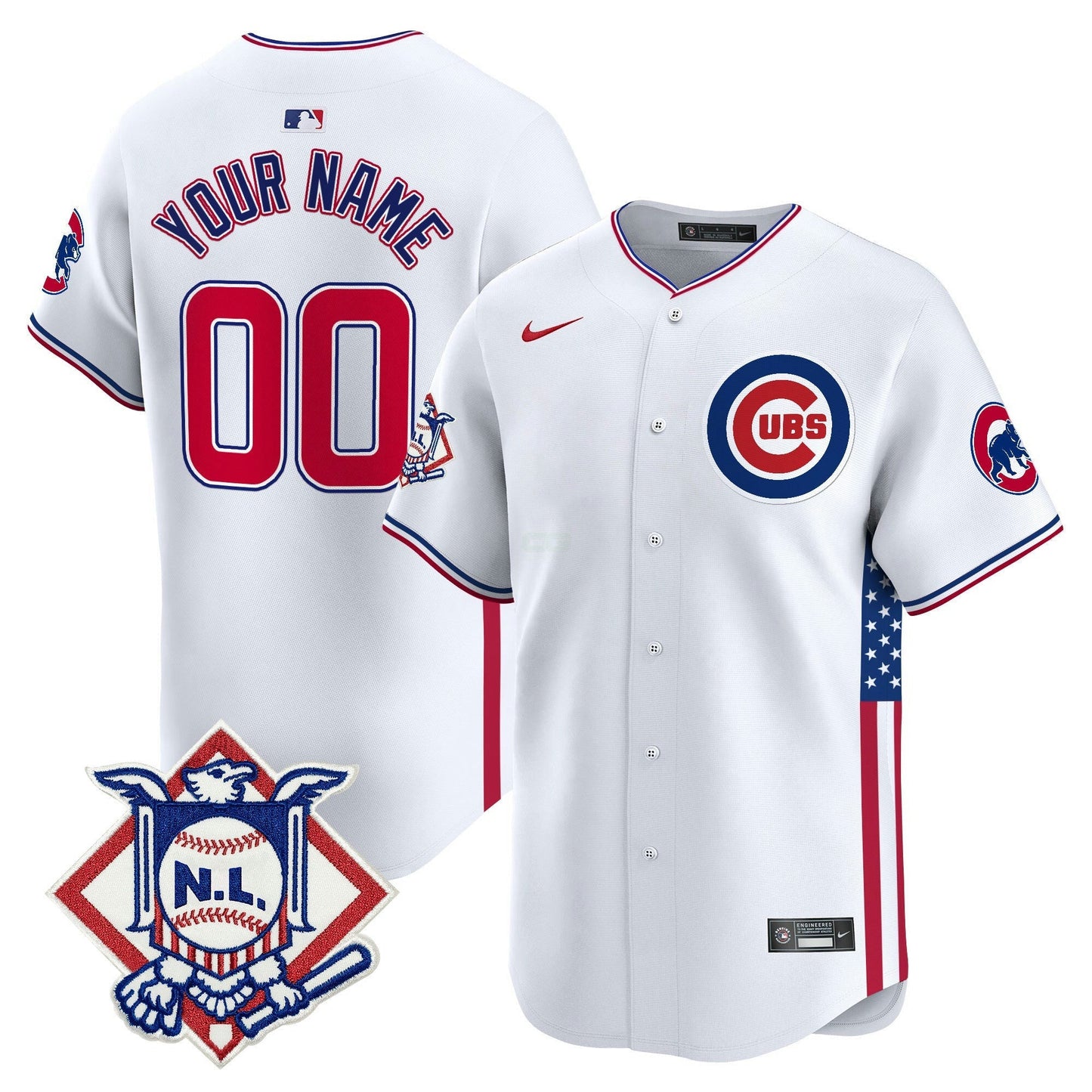 Camisa MLB Chicago 2024 Fourth of July Vapor Premier Limited Jersey V3