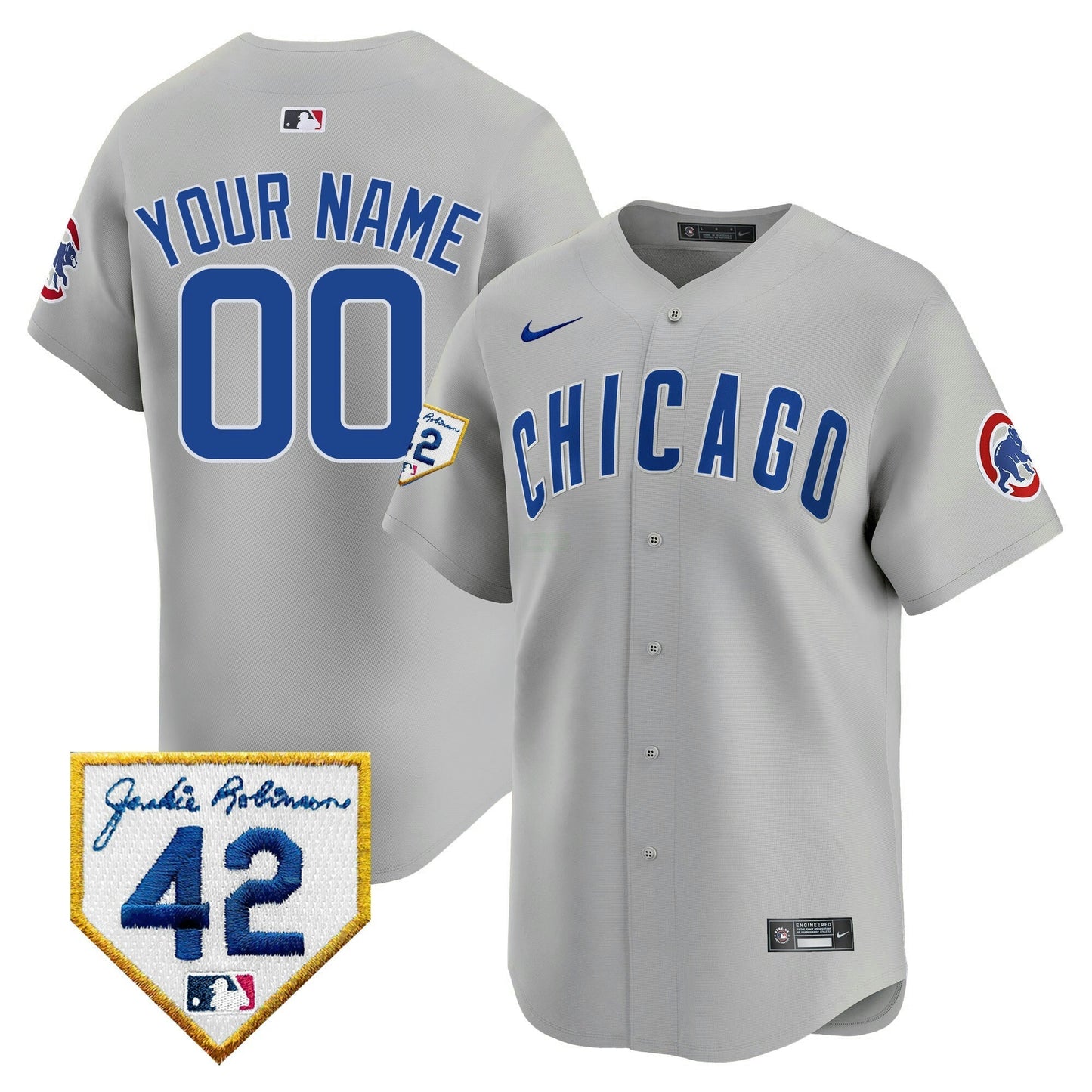 Camisa MLB Chicago 2024 Jackie Robinson Patch Vapor Premier Limited Jersey V2