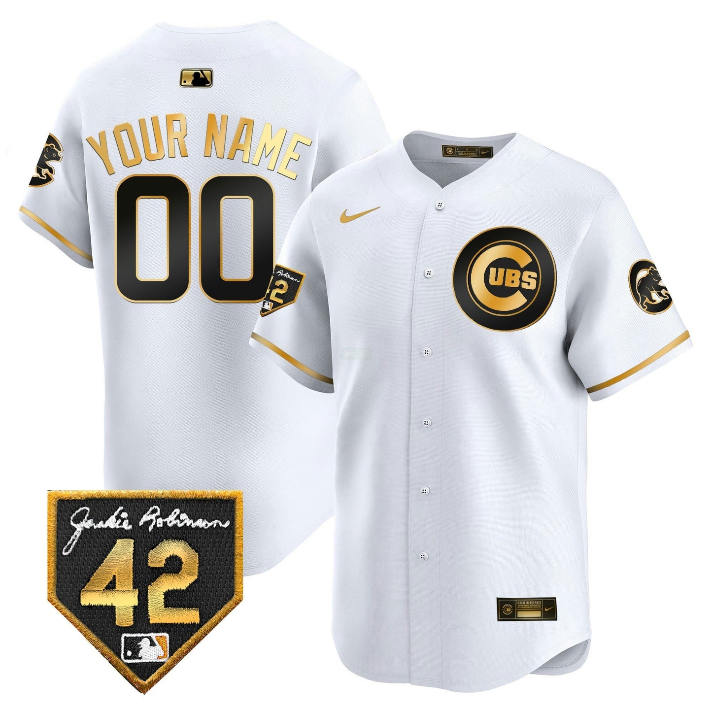 Camisa MLB Chicago 2024 Jackie Robinson Patch Vapor Premier Limited Jersey V2