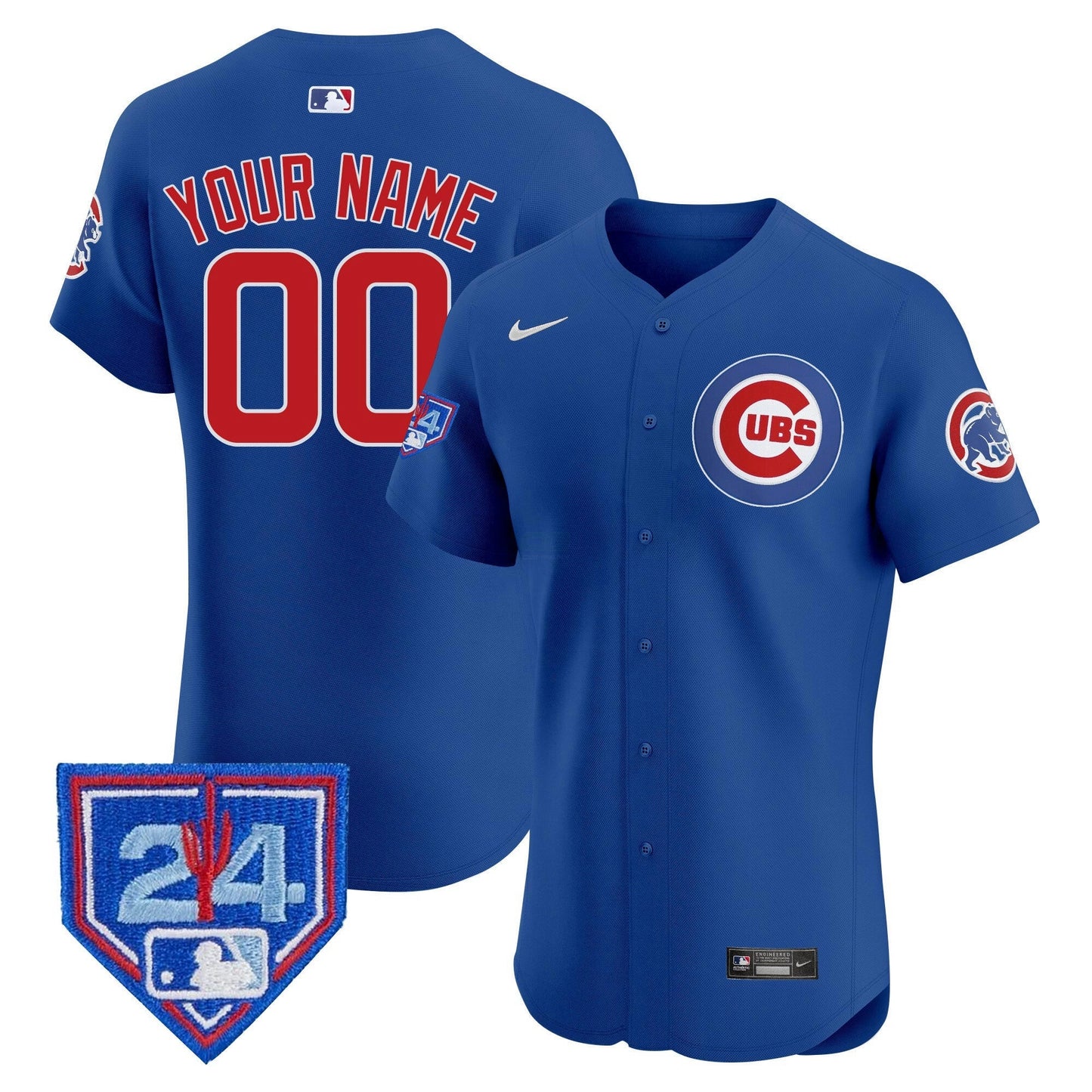 Camisa MLB Chicago 2024 Spring Training Patch Vapor Premier Elite Jersey V2
