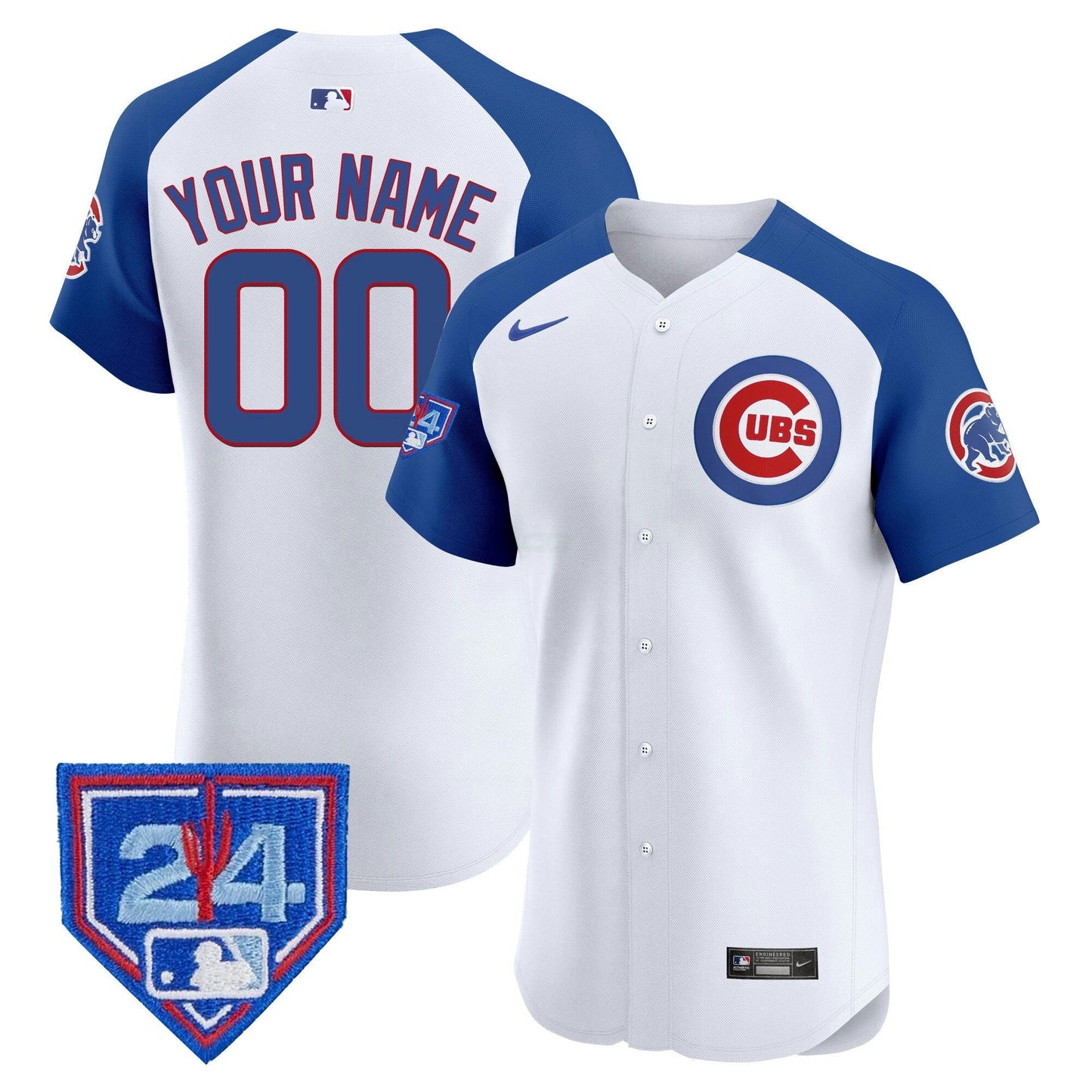 Camisa MLB Chicago 2024 Spring Training Patch Vapor Premier Elite Jersey V2