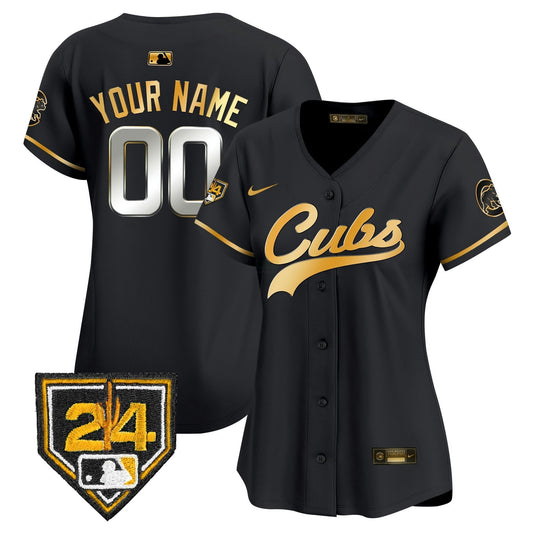 Camisa MLB Chicago Cubs Chicago 2024 Spring Training Patch Vapor Premier Limited Jersey