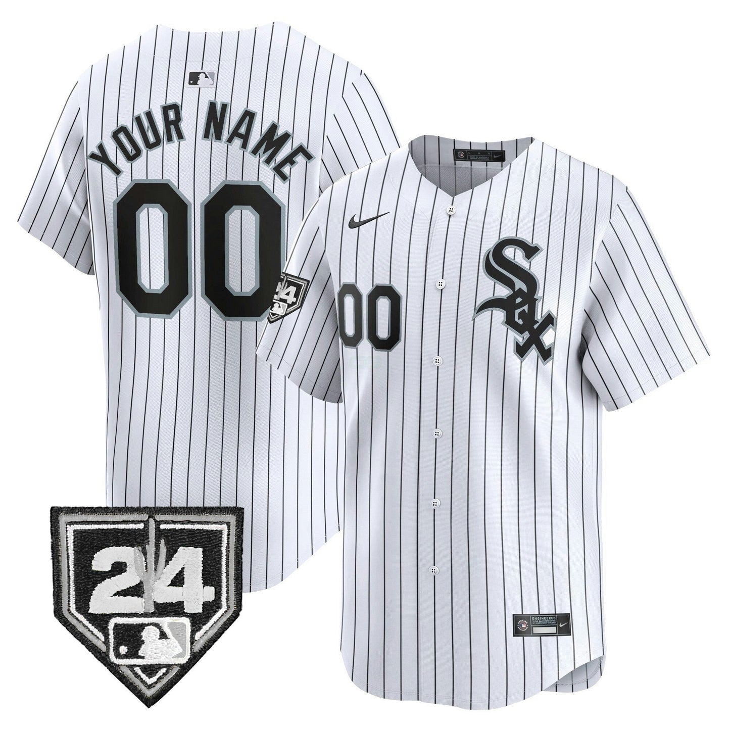 Camisa MLB Chicago White Sox Chicago 2024 Spring Training Patch Vapor Premier Limited Jersey