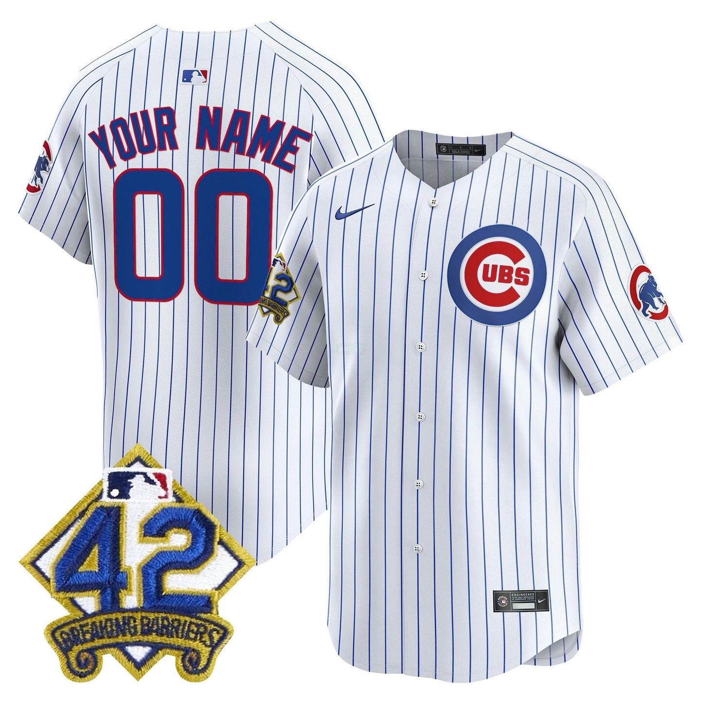 Camisa MLB Chicago 2025 Jackie Robinson Patch Vapor Premier Limited Jersey