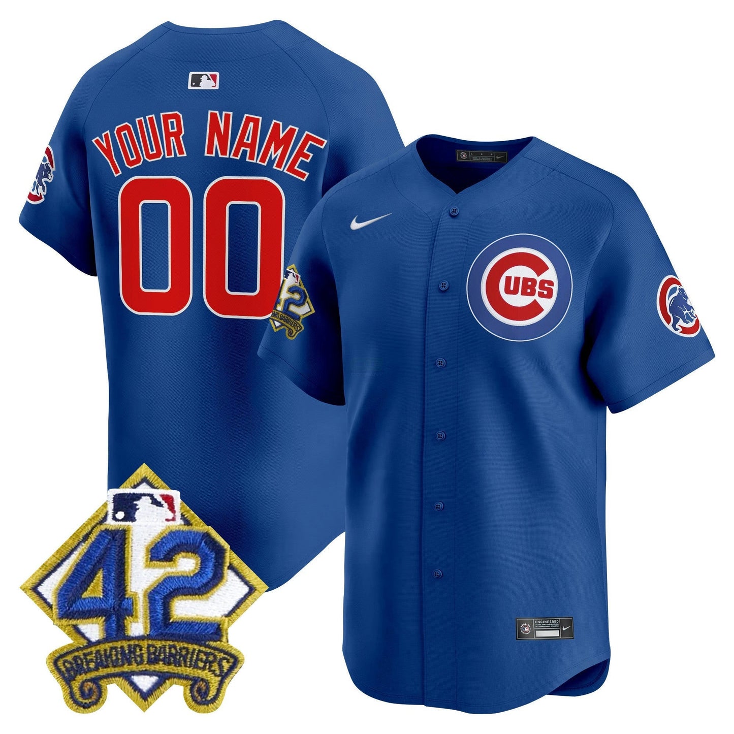 Camisa MLB Chicago 2025 Jackie Robinson Patch Vapor Premier Limited Jersey