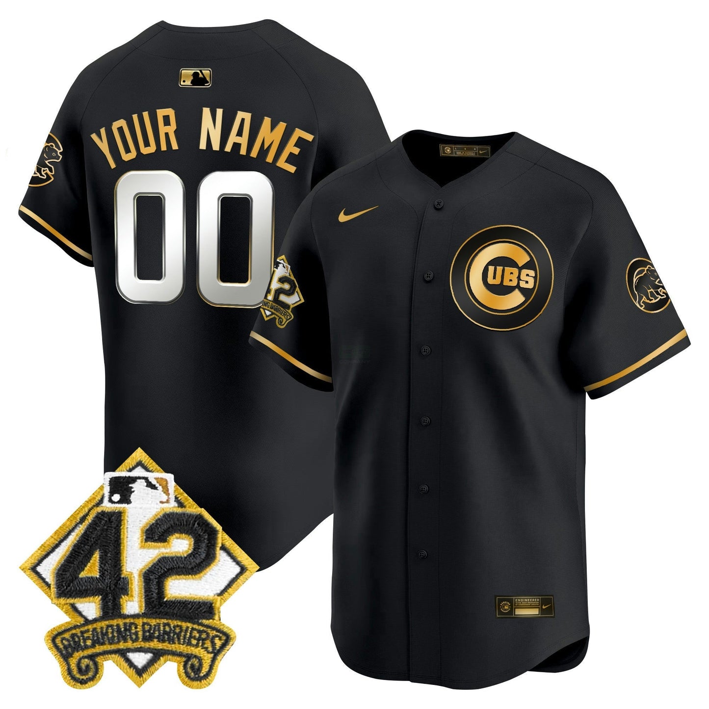 Camisa MLB Chicago 2025 Jackie Robinson Patch Vapor Premier Limited Jersey