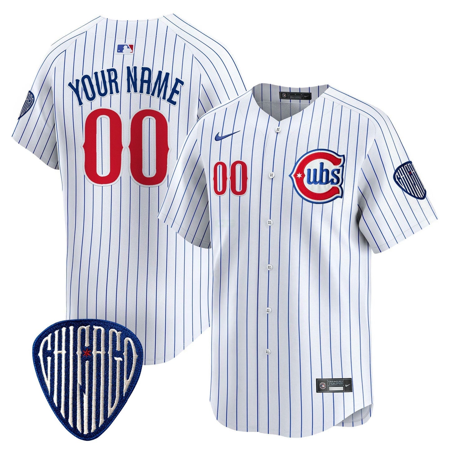Camisa MLB Chicago Blue Alternativa Vapor Premier Limited Jersey