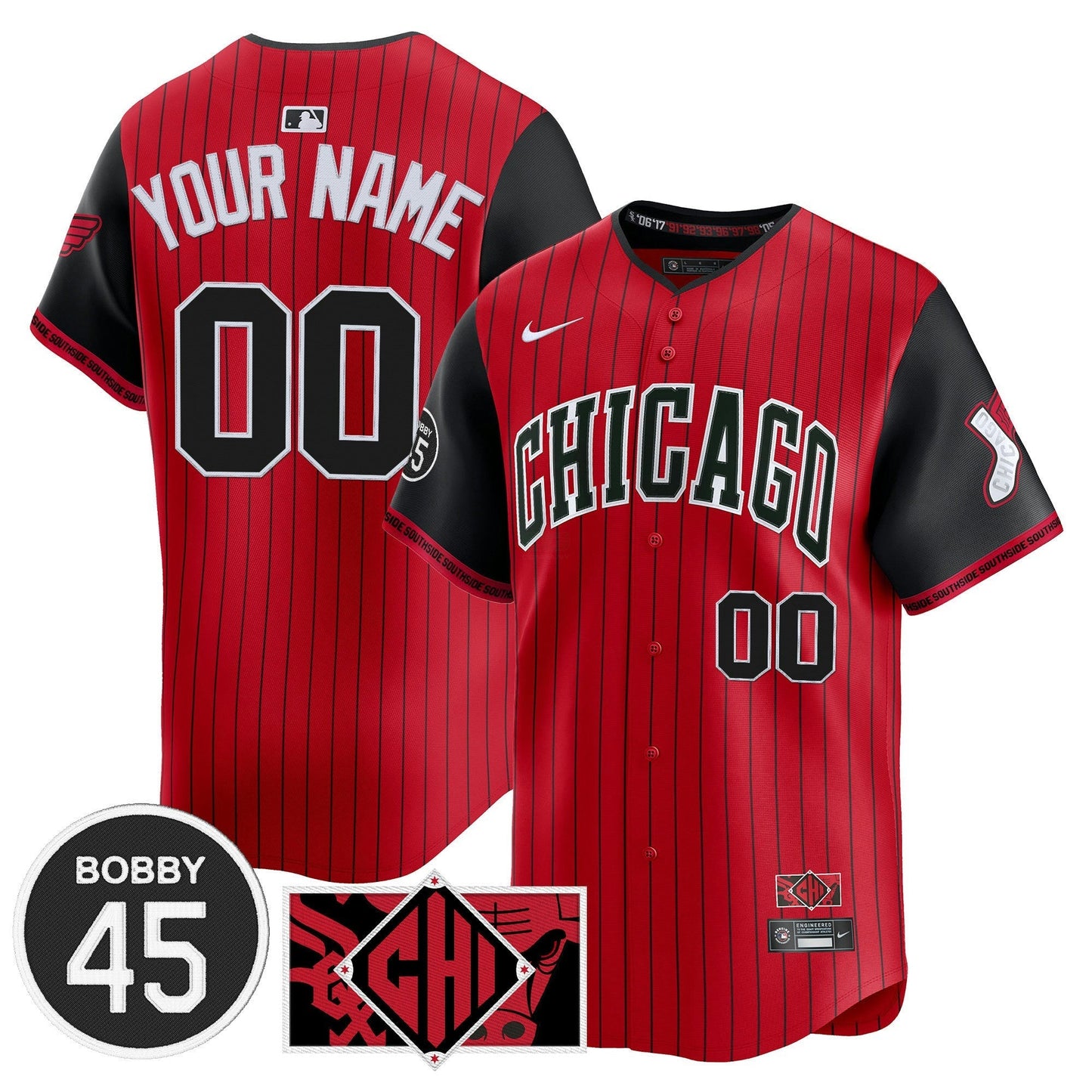 Camisa MLB Chicago Bobby Jenks Vapor Premier Limited Jersey