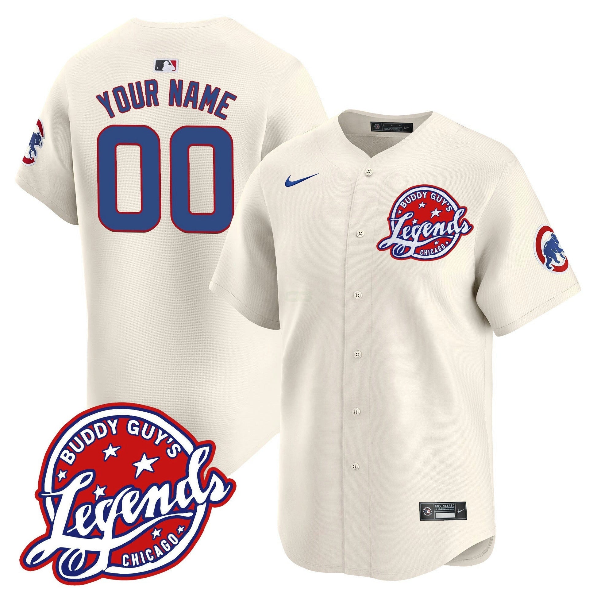 Camisa MLB Chicago Buddy Guy’s Legends Vapor Premier Limited Jersey