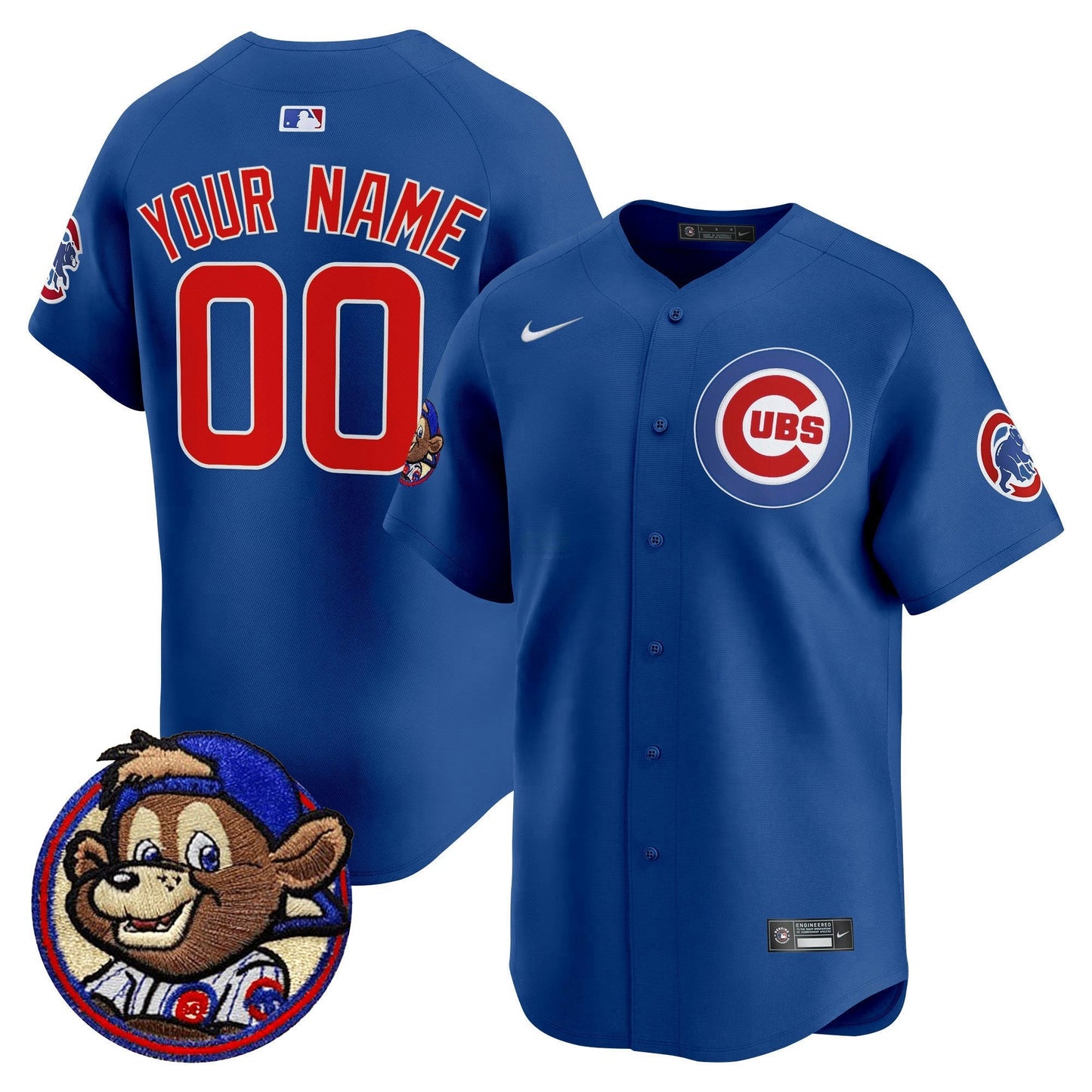 Camisa MLB Chicago Clark Patch Vapor Premier Limited Jersey