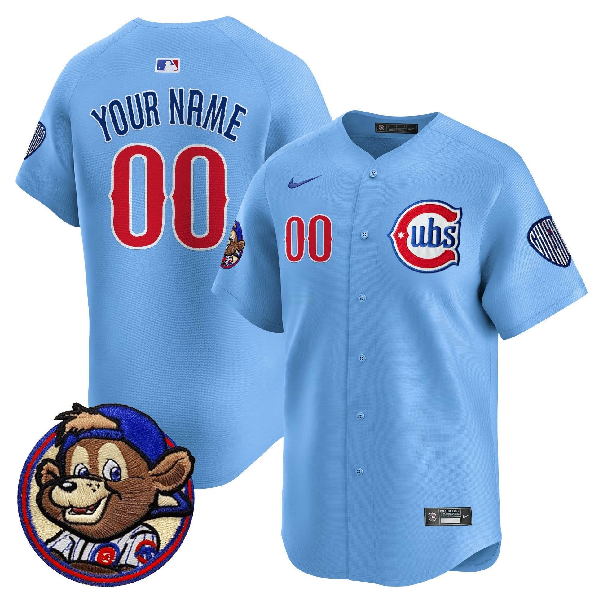 Camisa MLB Chicago Clark Patch Vapor Premier Limited Jersey