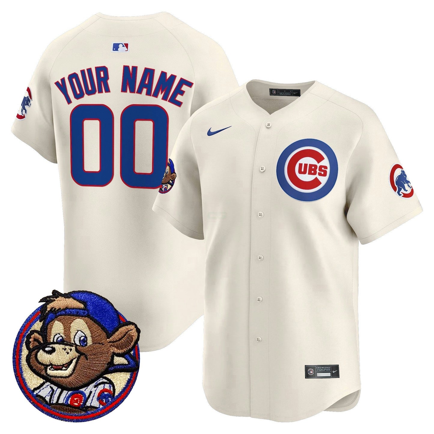 Camisa MLB Chicago Clark Patch Vapor Premier Limited Jersey