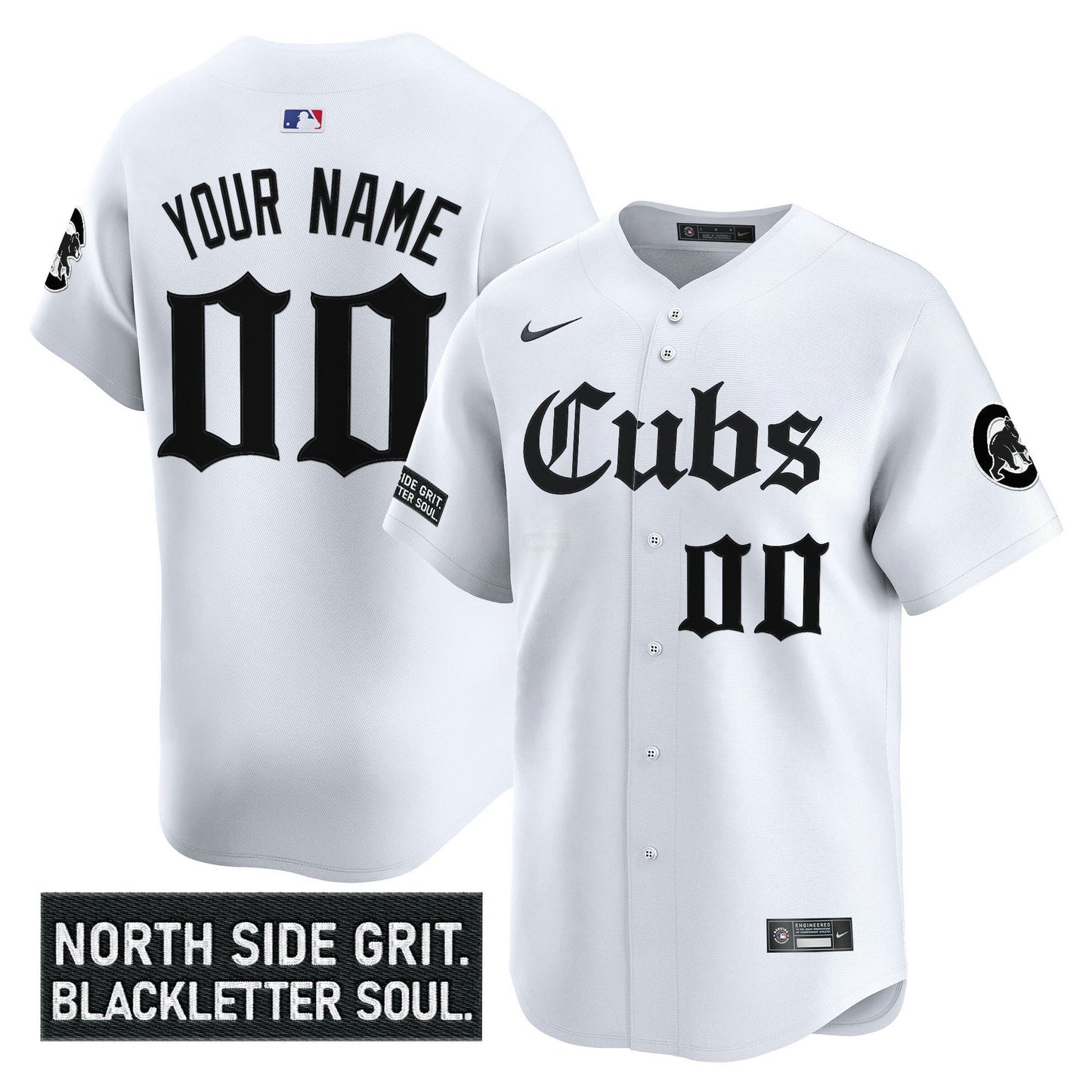 Camisa MLB Chicago ‘Gothic North Side Edition’ Vapor Premier Limited Jersey
