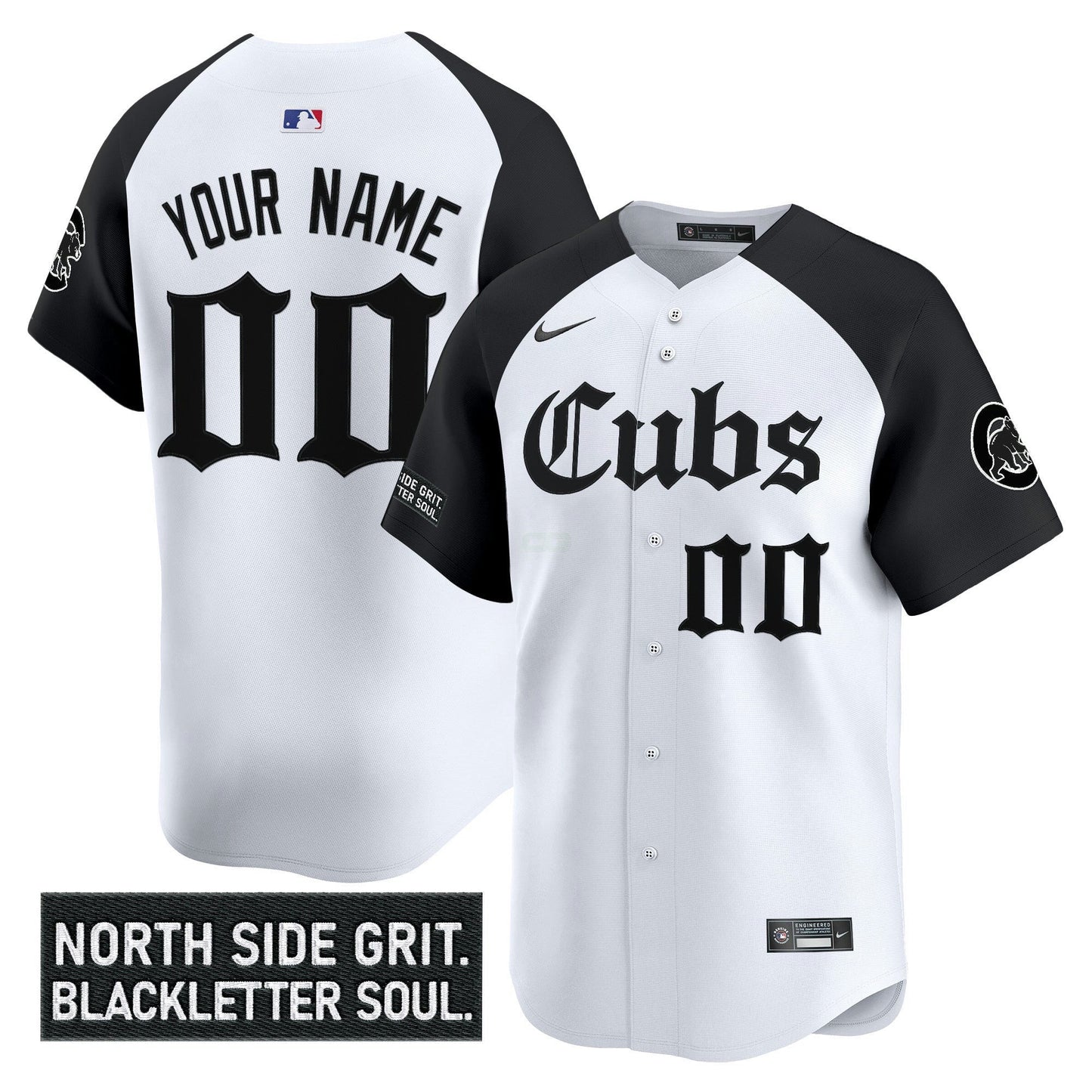 Camisa MLB Chicago ‘Gothic North Side Edition’ Vapor Premier Limited Jersey