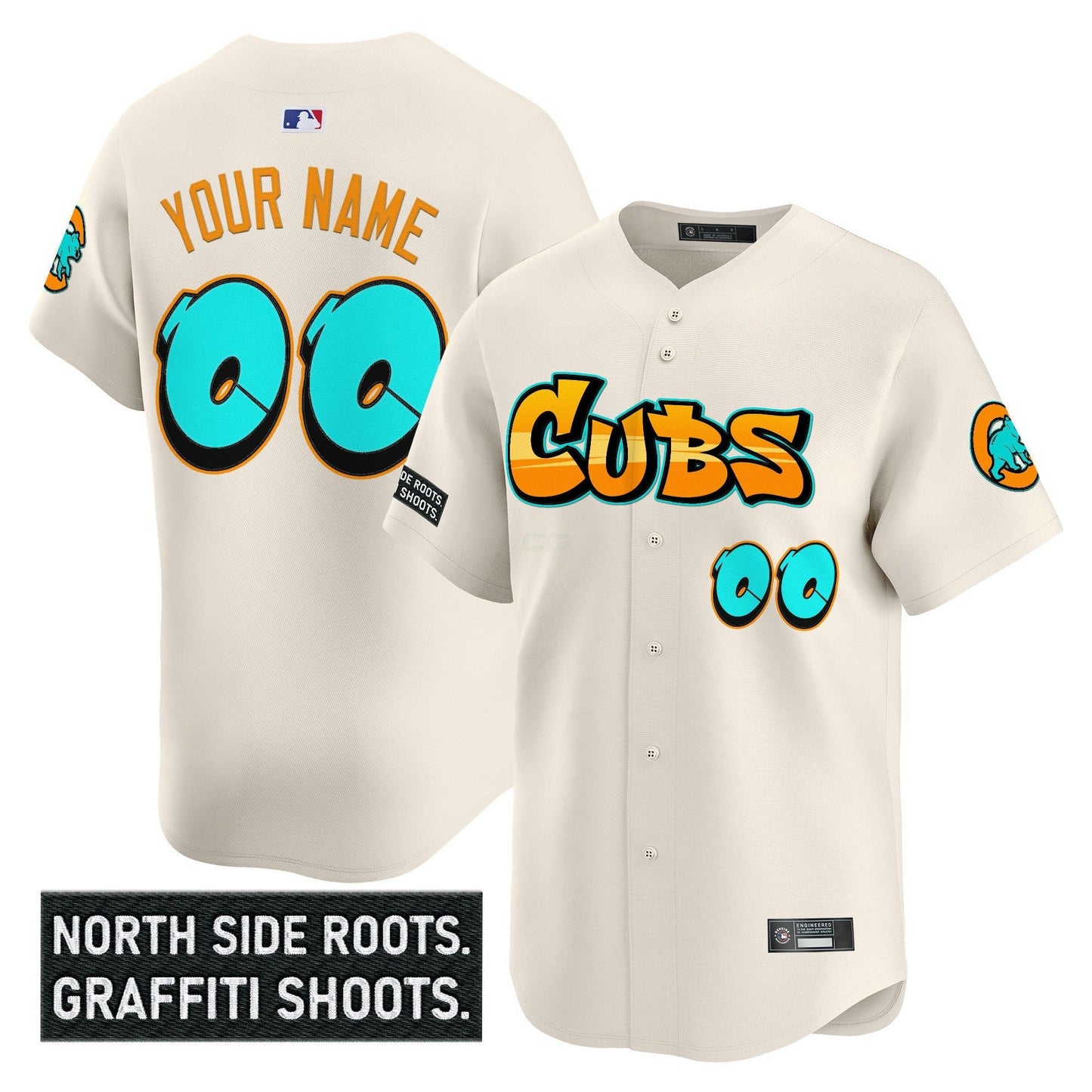 Camisa MLB Chicago ‘Graffiti North Side Edition’ Vapor Premier Limited Jersey