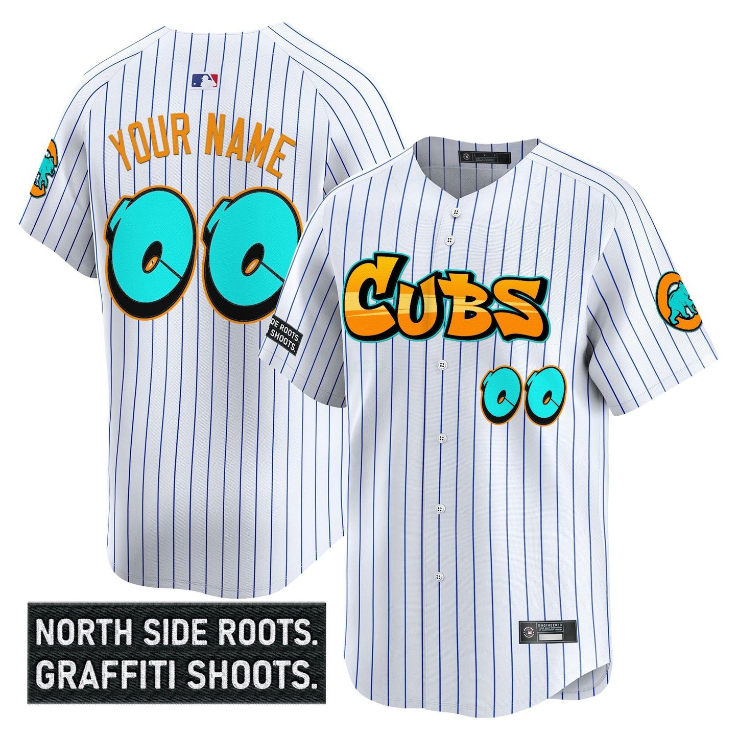 Camisa MLB Chicago ‘Graffiti North Side Edition’ Vapor Premier Limited Jersey