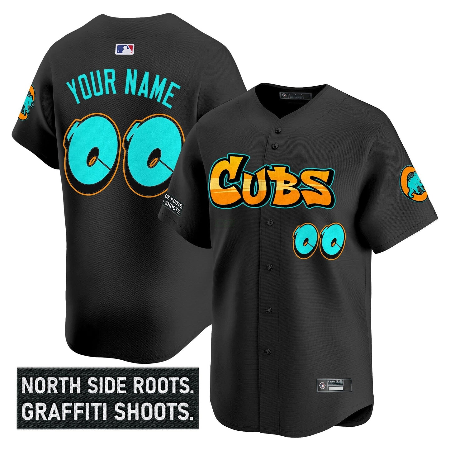 Camisa MLB Chicago ‘Graffiti North Side Edition’ Vapor Premier Limited Jersey