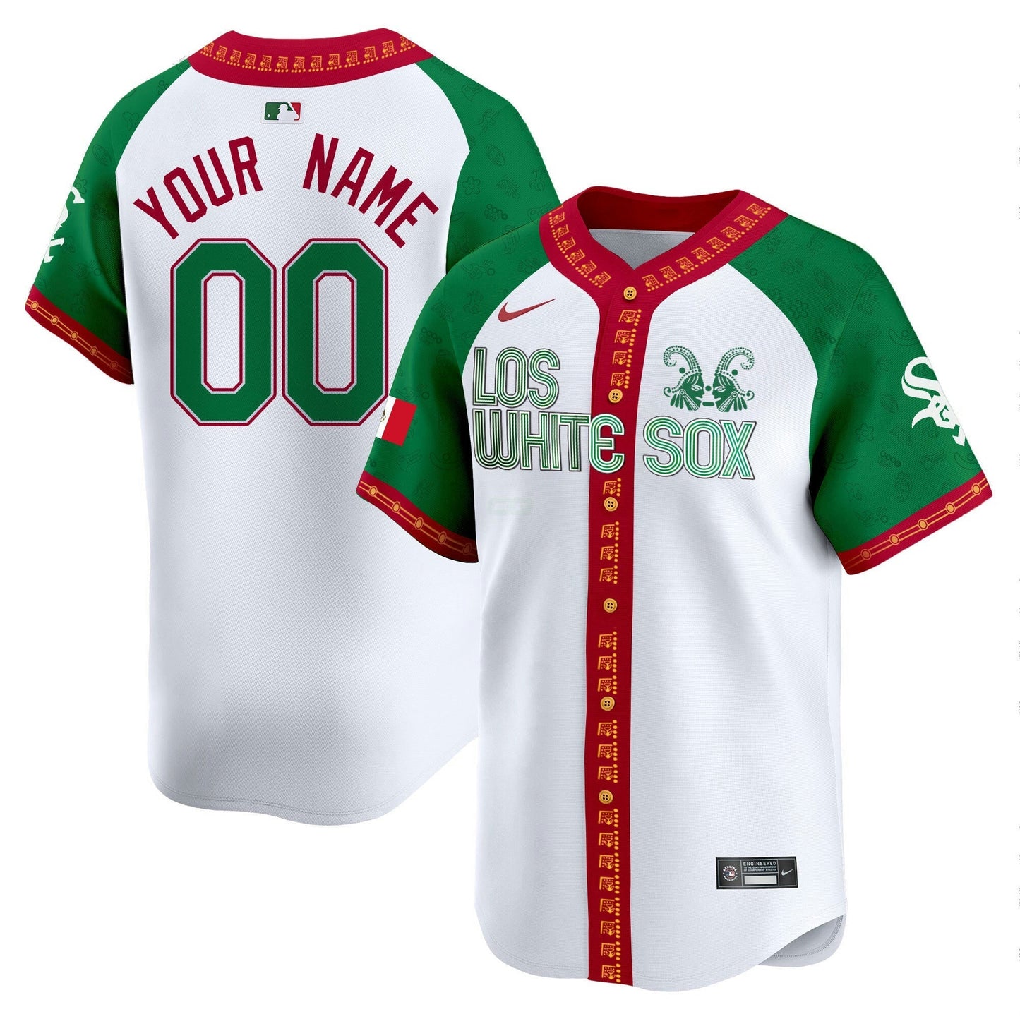 Camisa MLB Chicago White Sox Chicago Mexico Vapor Premier Limited Jersey