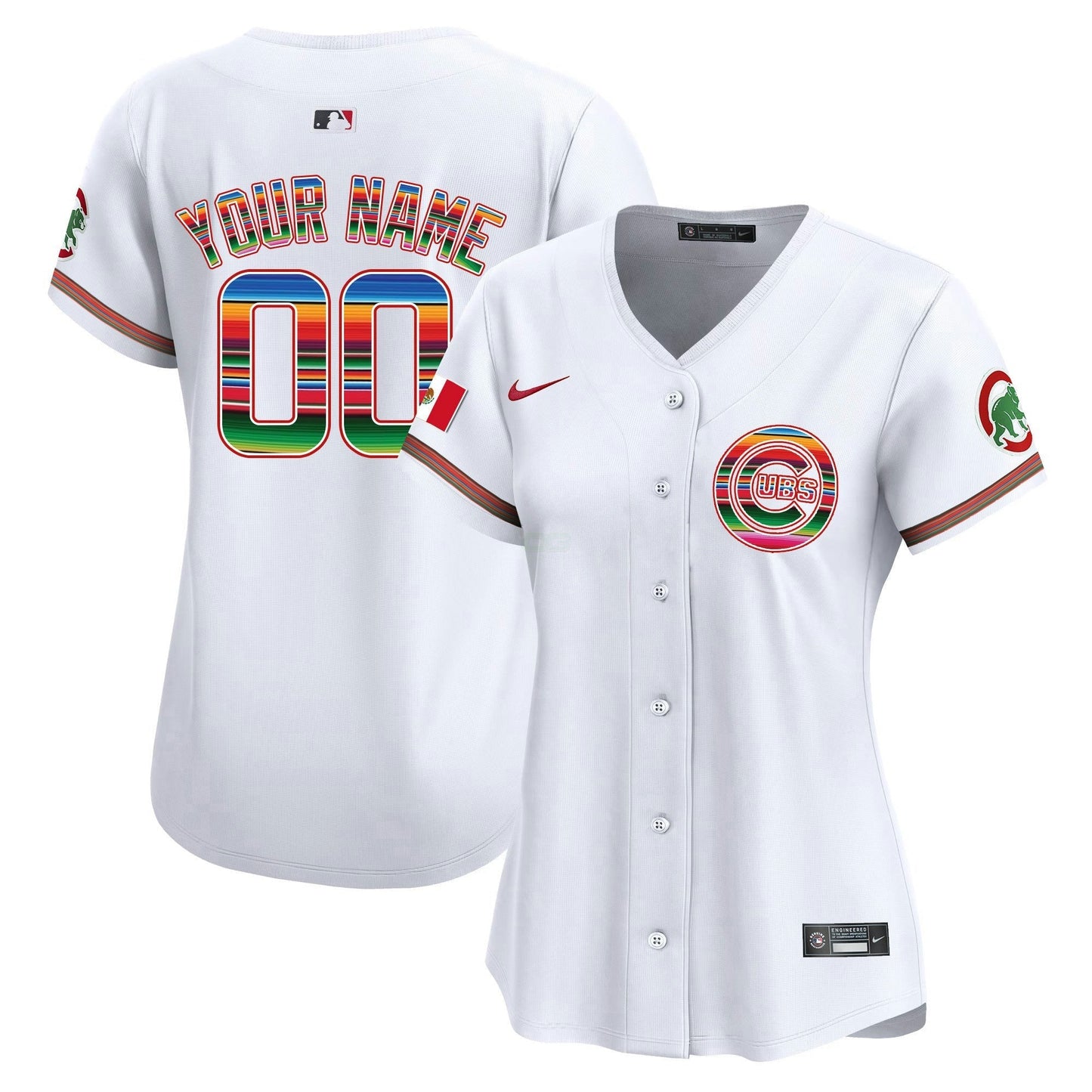 Camisa MLB Chicago Cubs Chicago Mexico Vapor Premier Limited Jersey