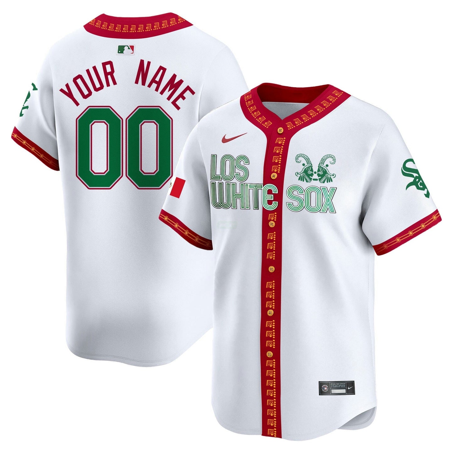 Camisa MLB Chicago White Sox Chicago Mexico Vapor Premier Limited Jersey