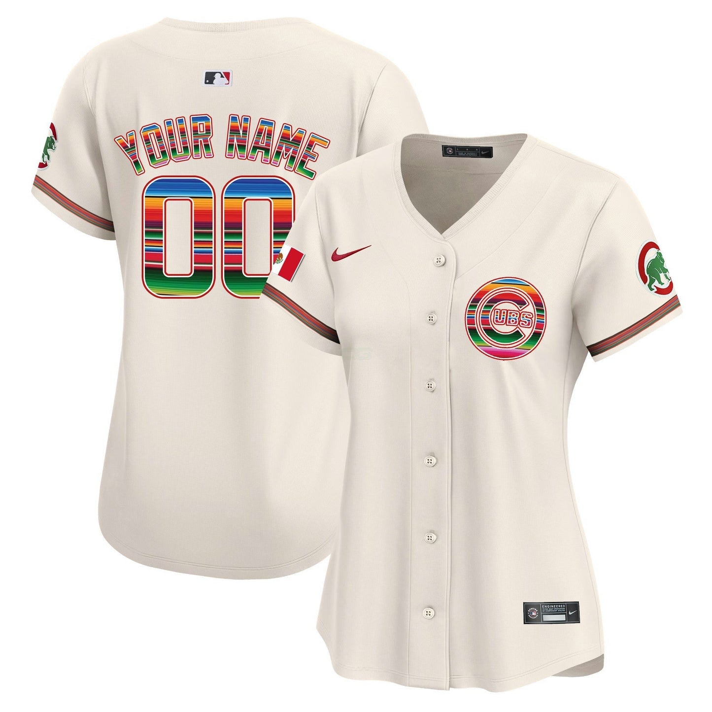 Camisa MLB Chicago Cubs Chicago Mexico Vapor Premier Limited Jersey