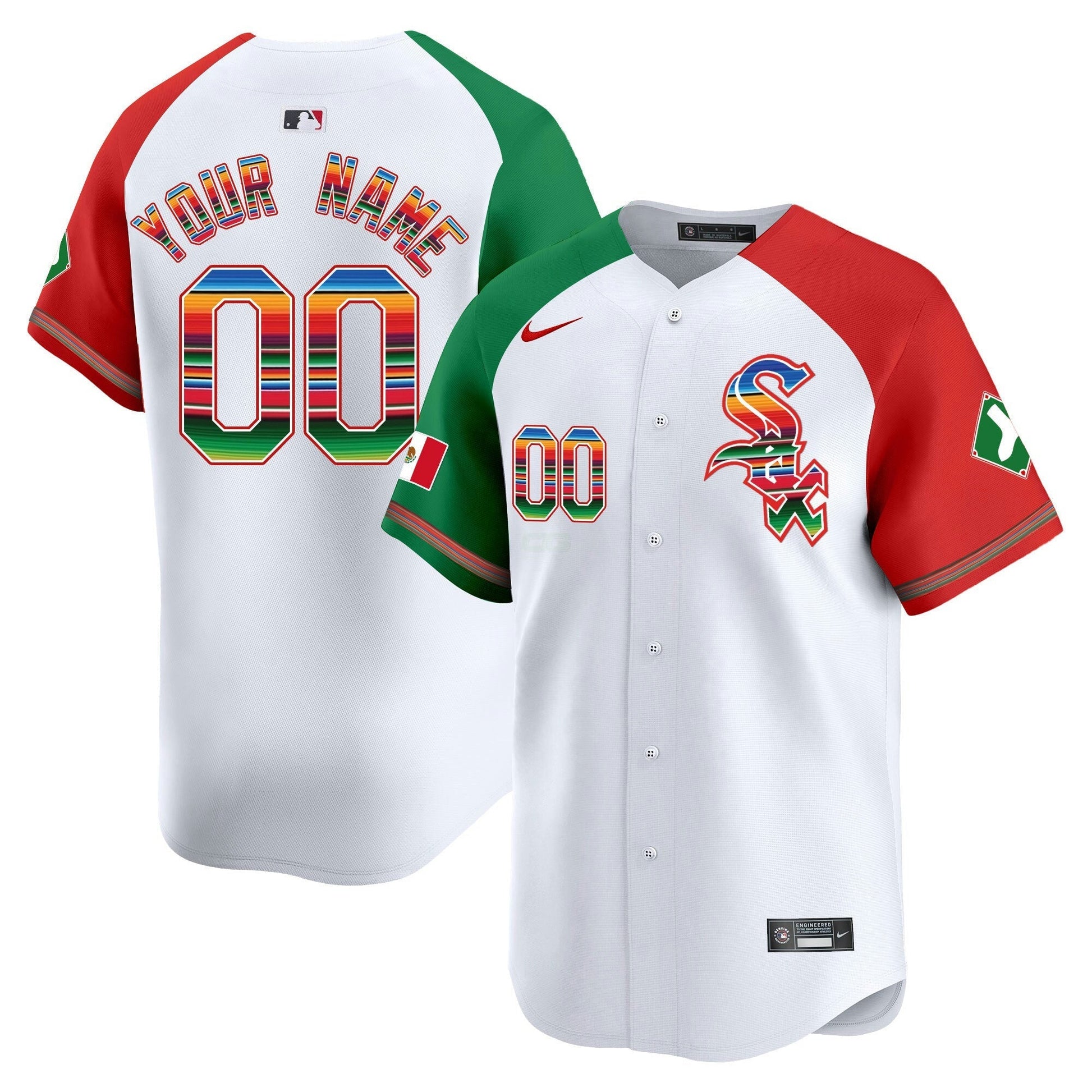 Camisa MLB Chicago White Sox Chicago Mexico Vapor Premier Limited Jersey V2