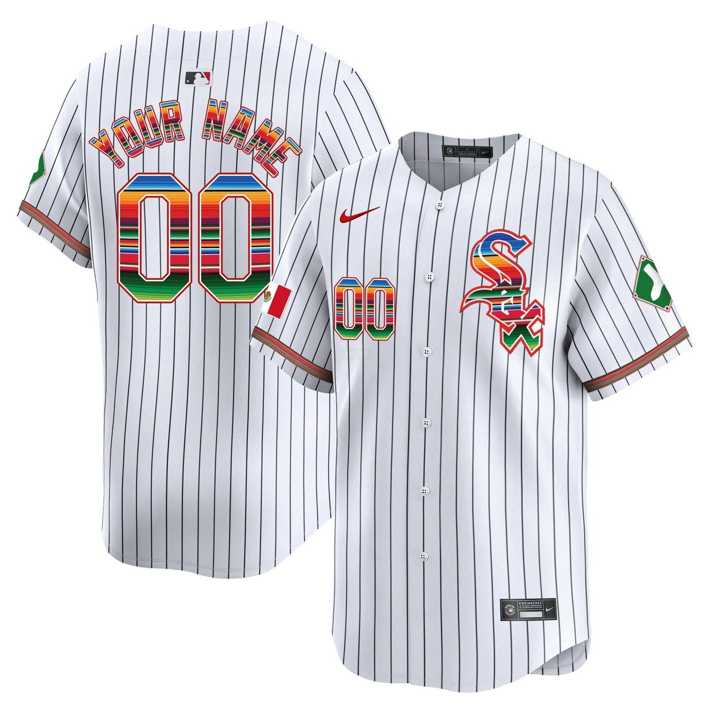 Camisa MLB Chicago White Sox Chicago Mexico Vapor Premier Limited Jersey V2