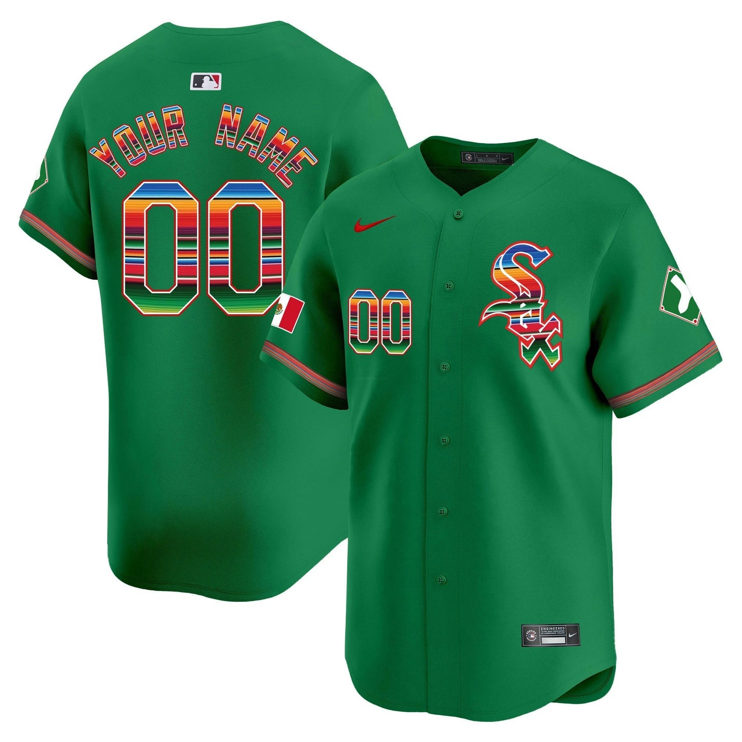 Camisa MLB Chicago White Sox Chicago Mexico Vapor Premier Limited Jersey V2