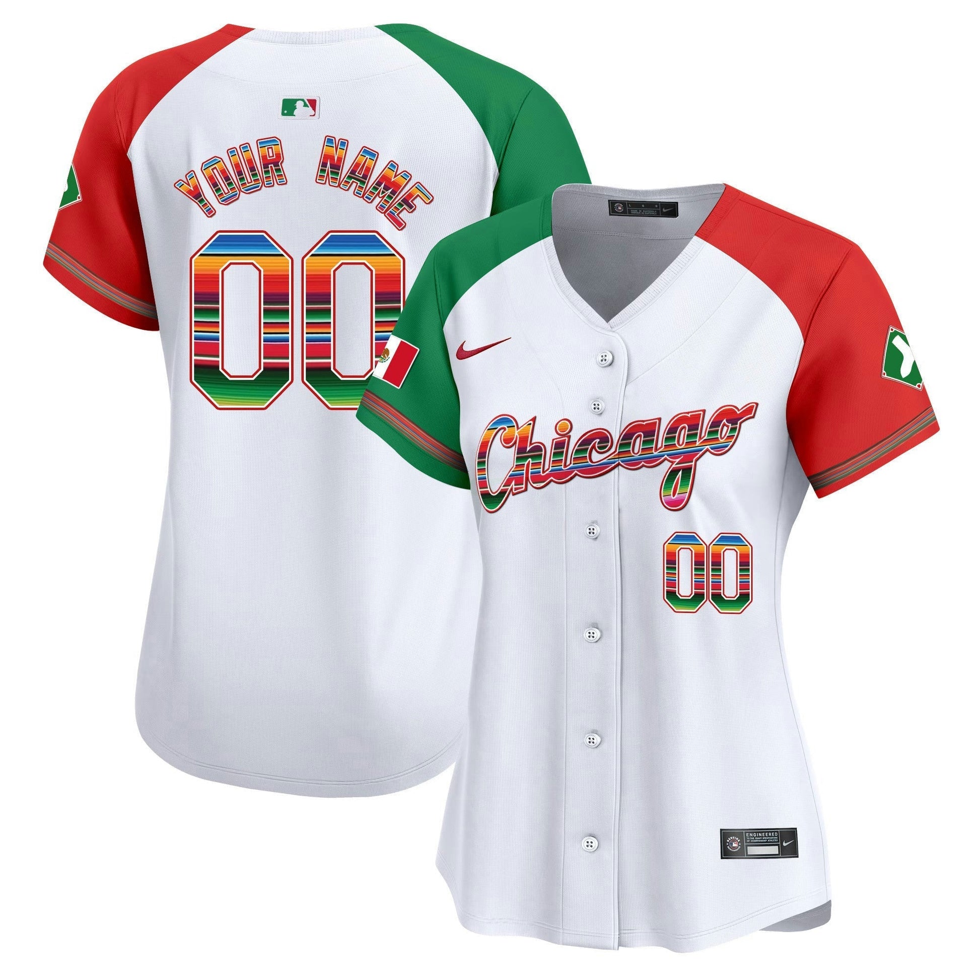 Camisa MLB Chicago White Sox Chicago Mexico Vapor Premier Limited Jersey V3