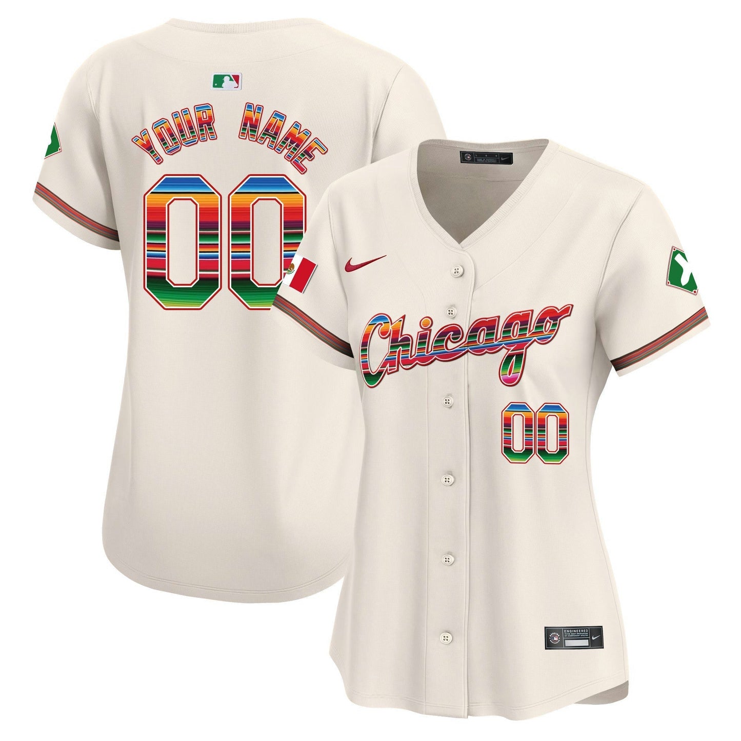 Camisa MLB Chicago White Sox Chicago Mexico Vapor Premier Limited Jersey V3