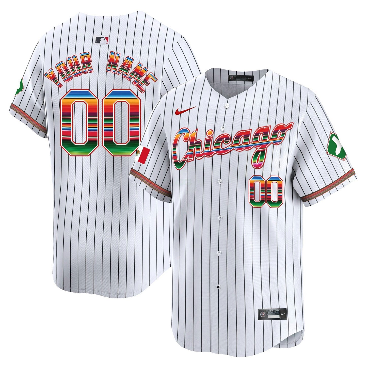 Camisa MLB Chicago White Sox Chicago Mexico Vapor Premier Limited Jersey V3