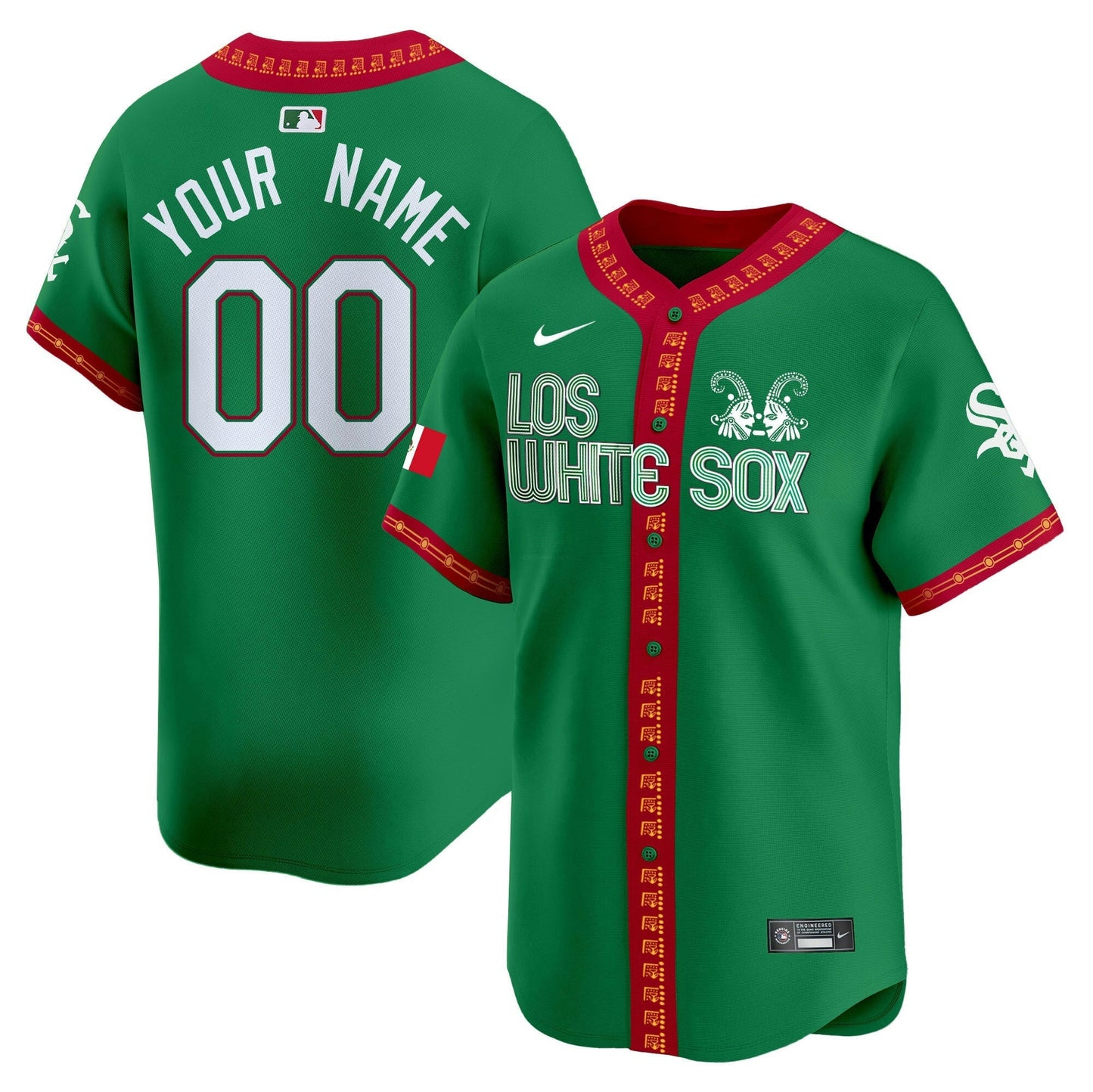 Camisa MLB Chicago White Sox Chicago Mexico Vapor Premier Limited Jersey