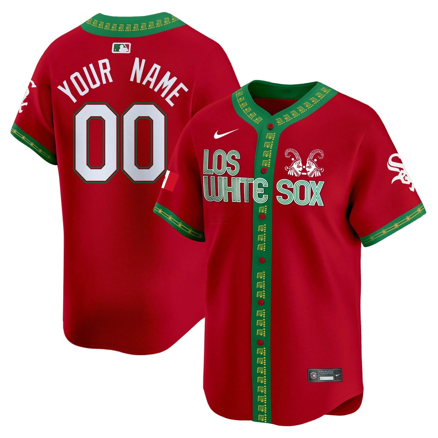 Camisa MLB Chicago White Sox Chicago Mexico Vapor Premier Limited Jersey