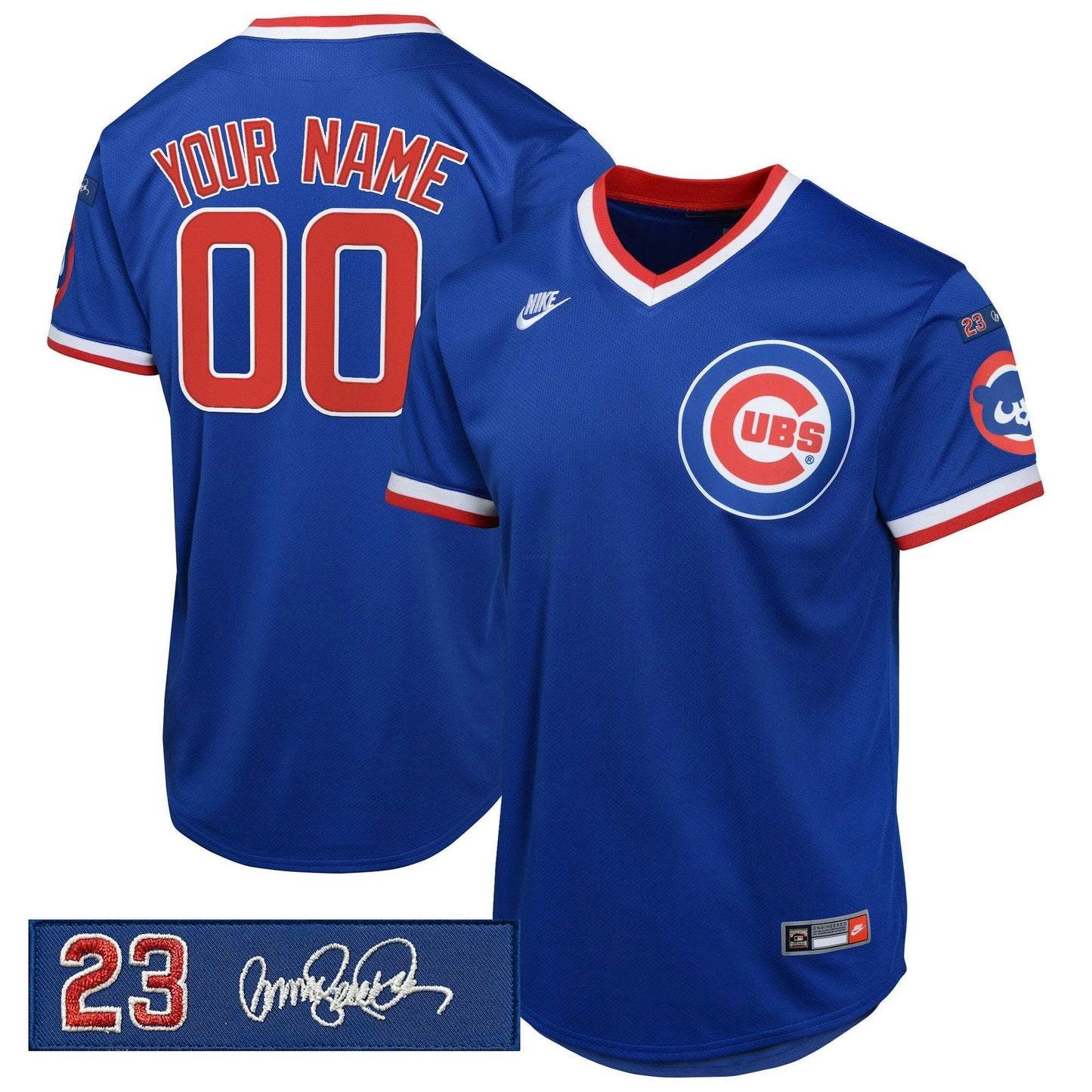 Camisa MLB Chicago ‘Ryne Sandberg Tribute Patch’ Cooperstown Jersey
