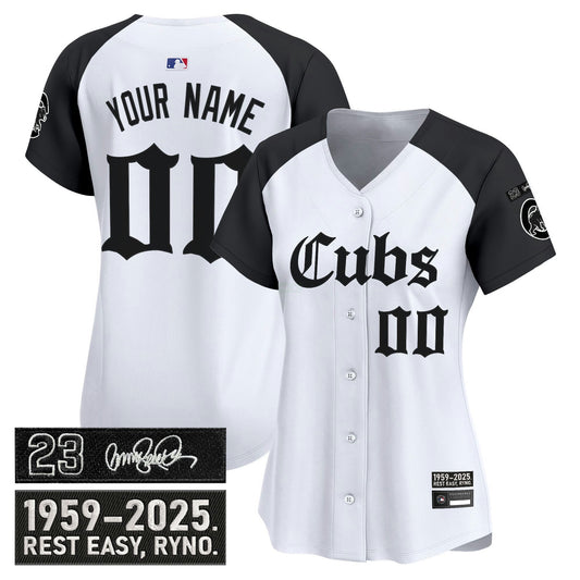 Camisa MLB Chicago ‘Ryne Sandberg Tribute’ Vapor Premier Limited Jersey – Gothic Edition