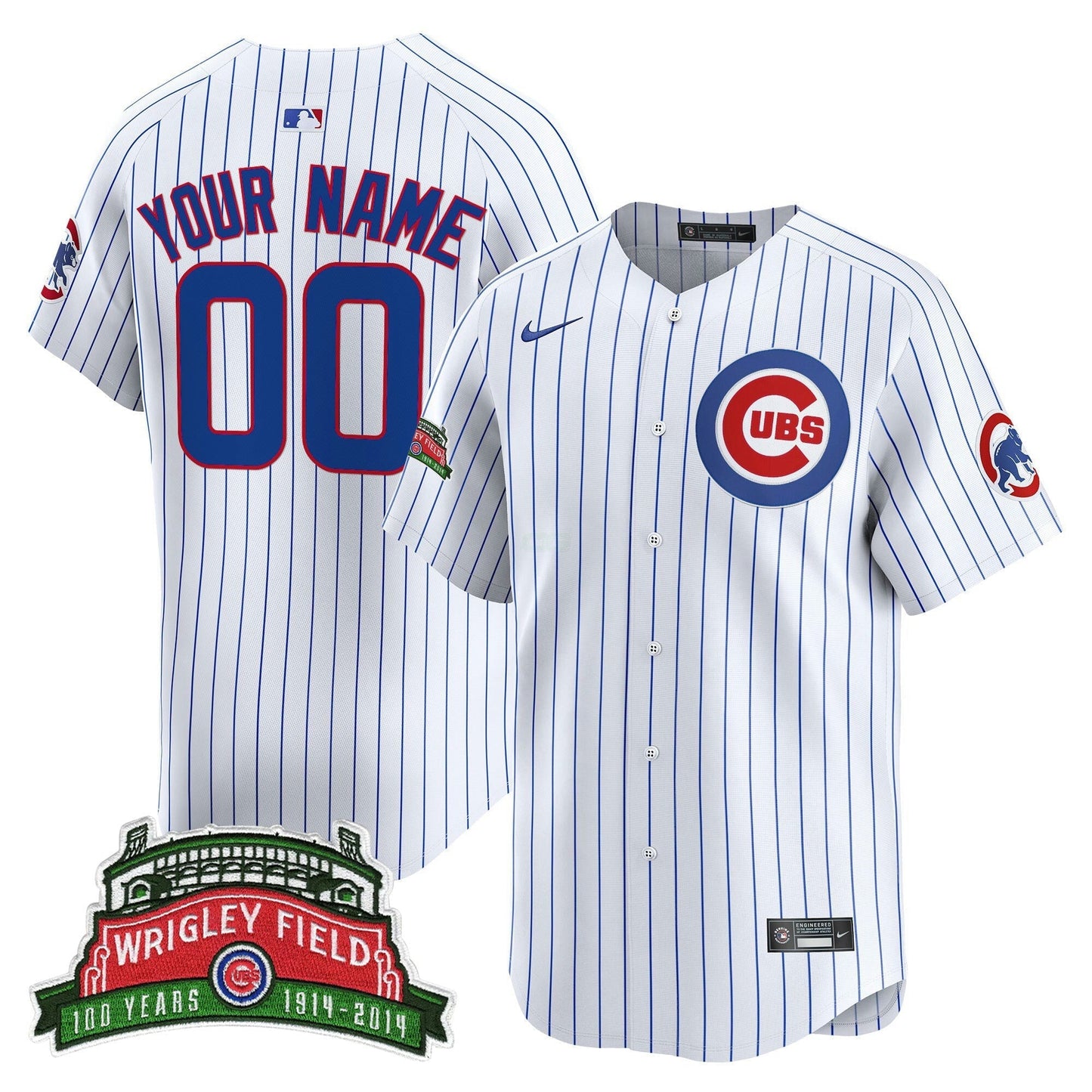 Camisa MLB Chicago Wrigley Field Style Vapor Premier Limited Jersey