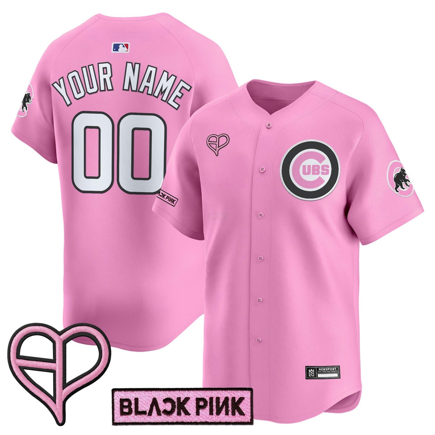 Camisa MLB Chicago x BLACKPINK 2025 Vapor Premier Limited Jersey