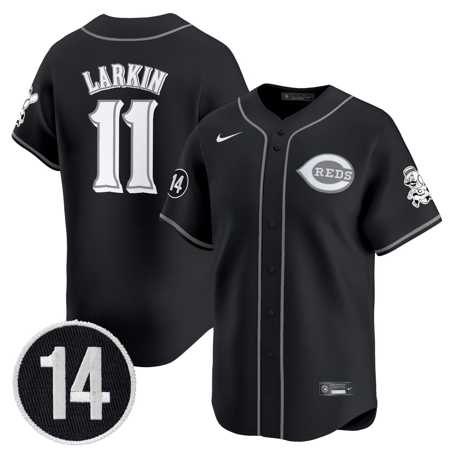 Camisa MLB Cincinnati 2025 Lights Out Vapor Premier Limited Jersey – Pete Rose Patch