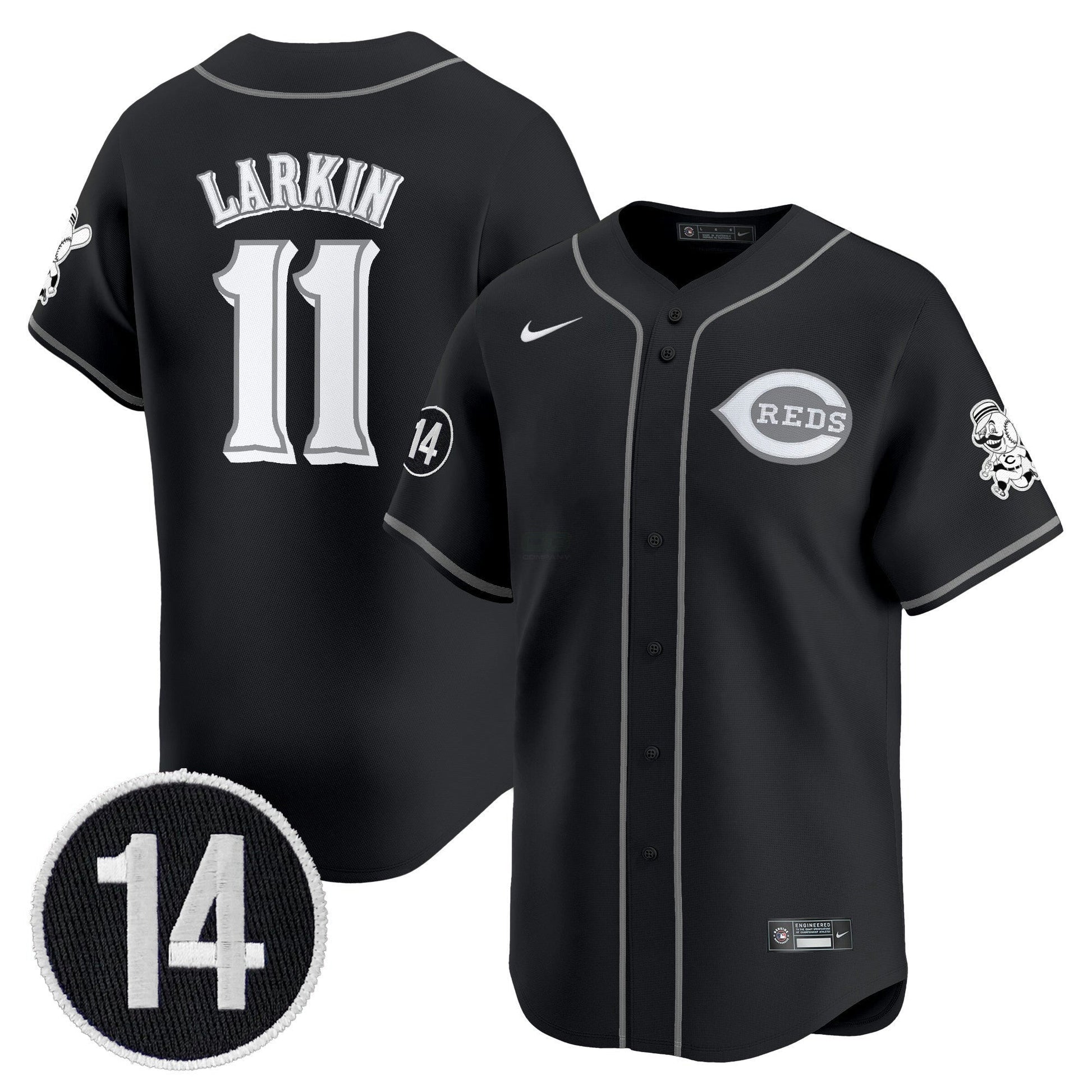 Camisa MLB Cincinnati 2025 Lights Out Vapor Premier Limited Jersey – Pete Rose Patch