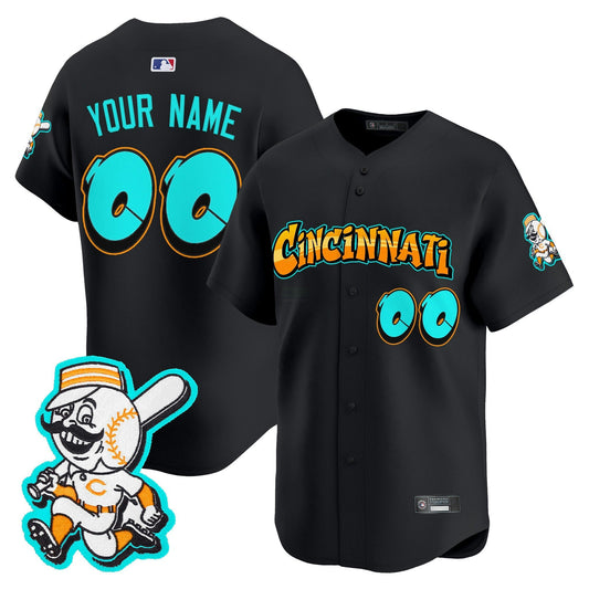 Camisa MLB Cincinnati ‘Graffiti Queen City Edition’ Vapor Premier Limited Jersey