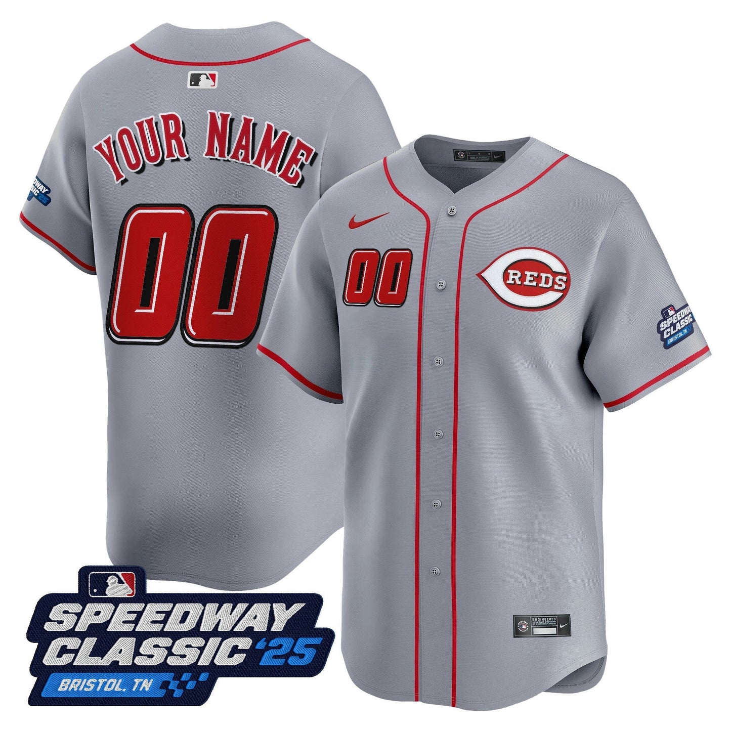 Camisa MLB Cincinnati ‘Speedway Classic’ Vapor Premier Limited Jersey