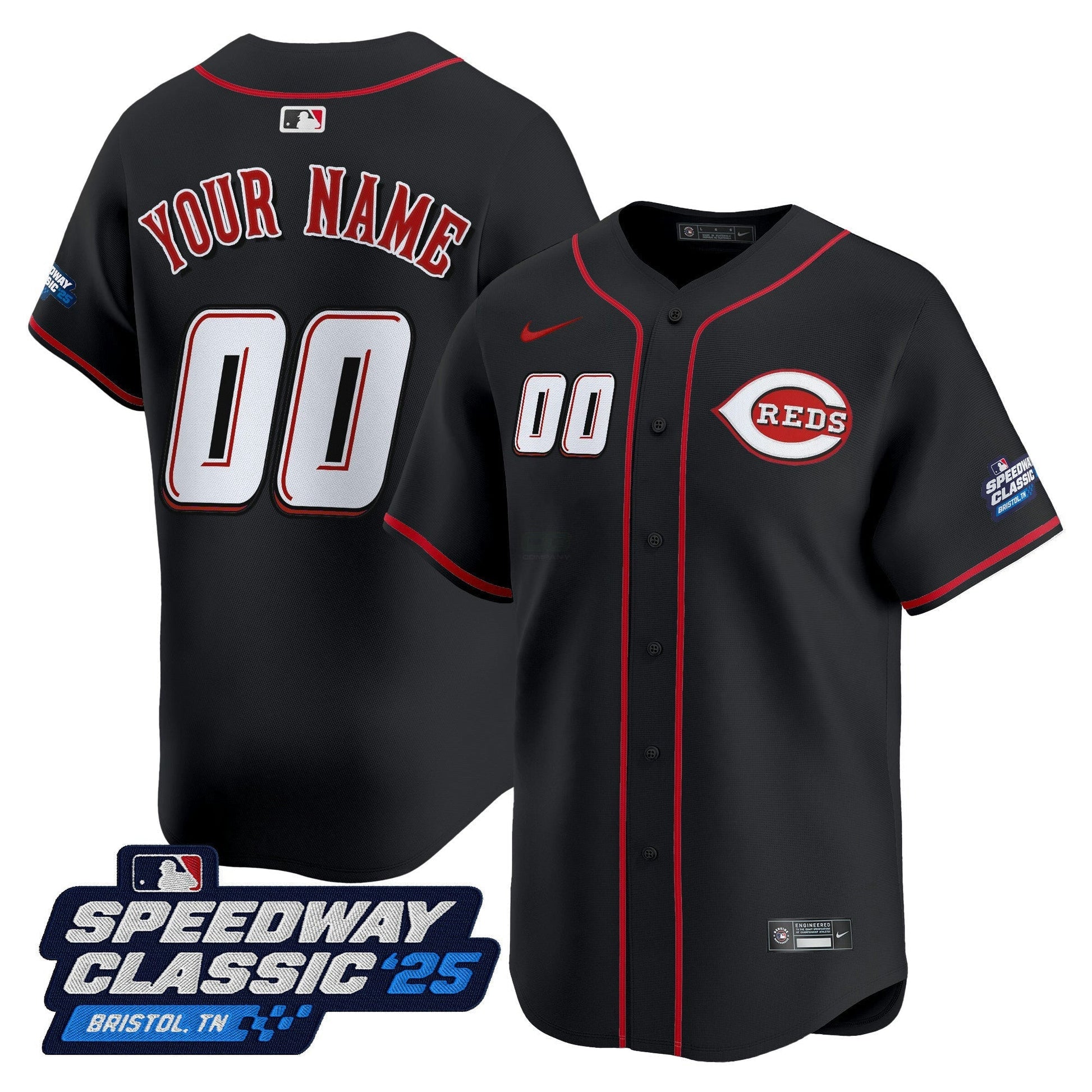 Camisa MLB Cincinnati ‘Speedway Classic’ Vapor Premier Limited Jersey