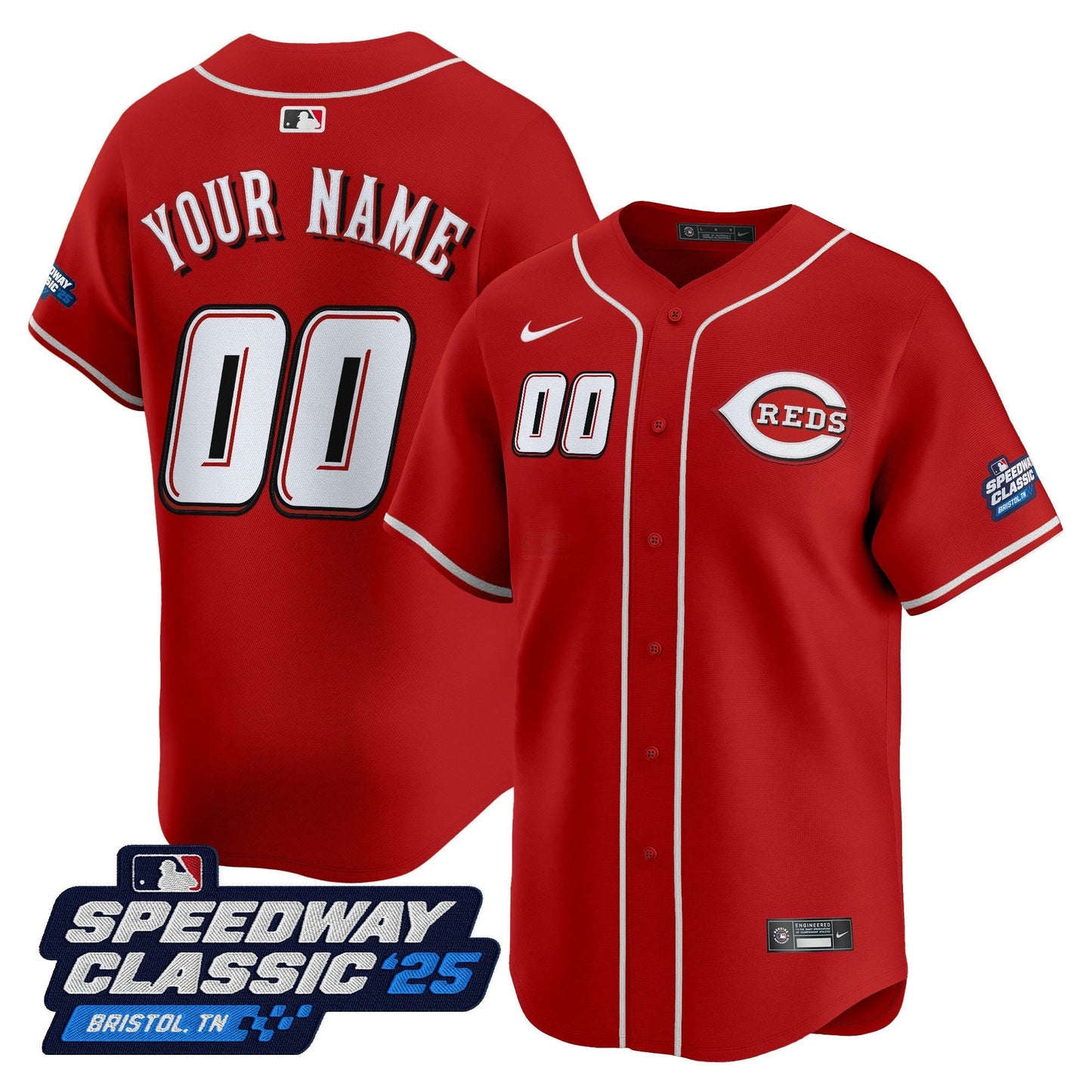 Camisa MLB Cincinnati ‘Speedway Classic’ Vapor Premier Limited Jersey
