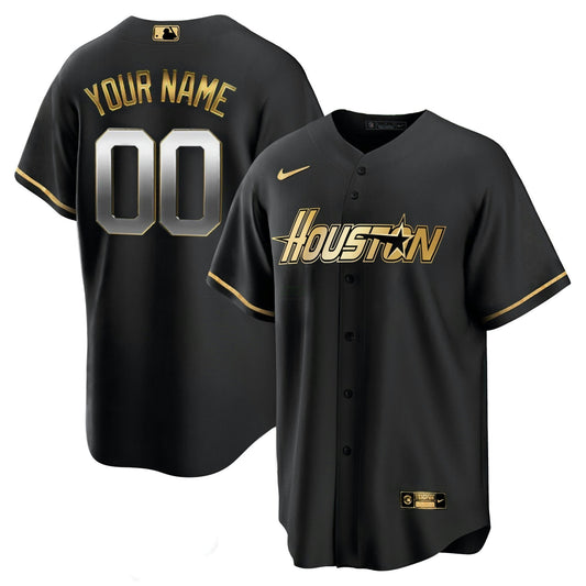 Camisa MLB Cinza & Preta Dourada Special Jersey