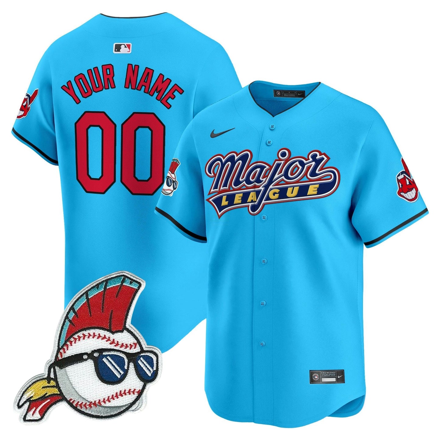 Camisa MLB Cleveland Indians Major League Vapor Premier Limited Jersey